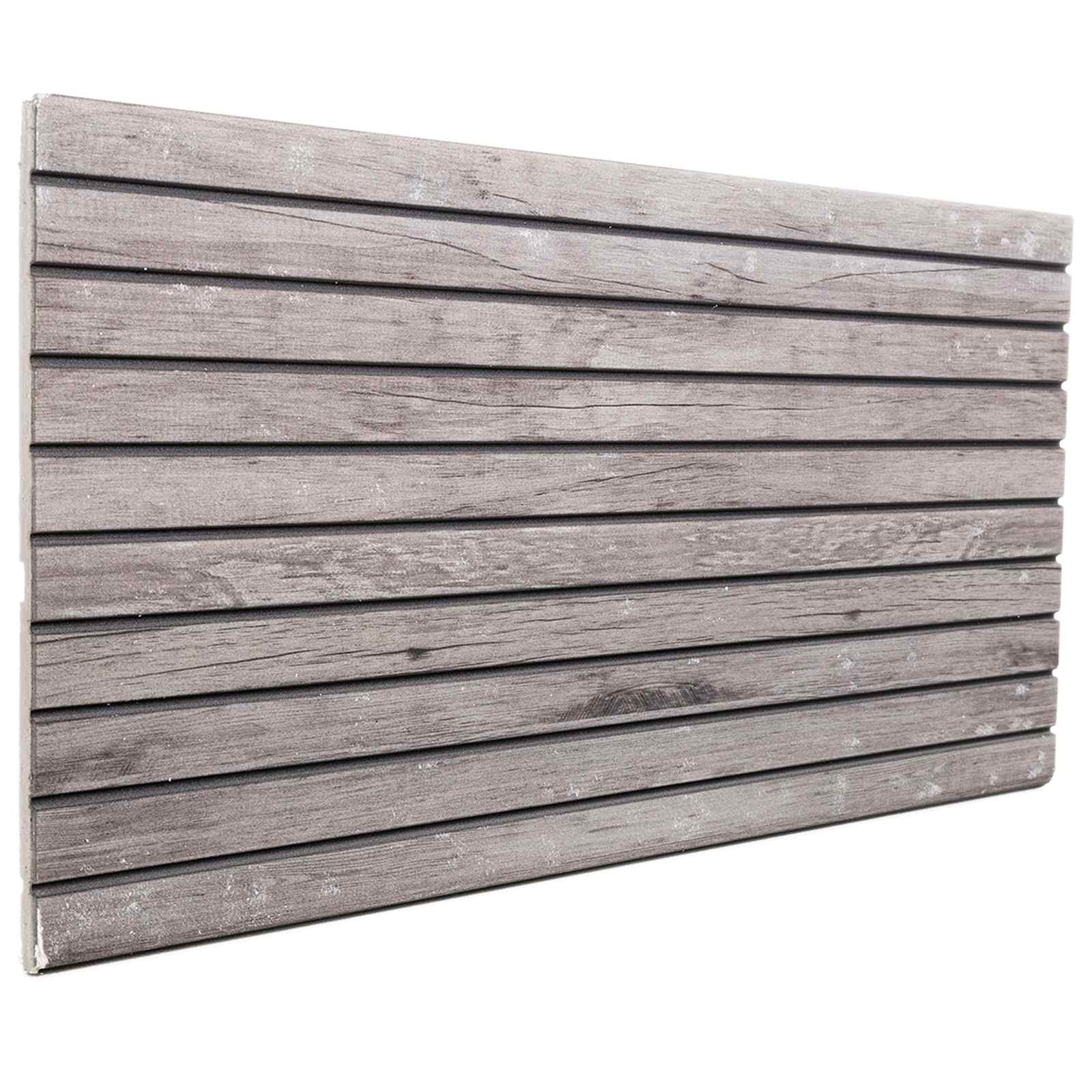Seinäpaneelit 5 Pcs Harmaa 100 X 50 Cm Eps Vaahtomuovi