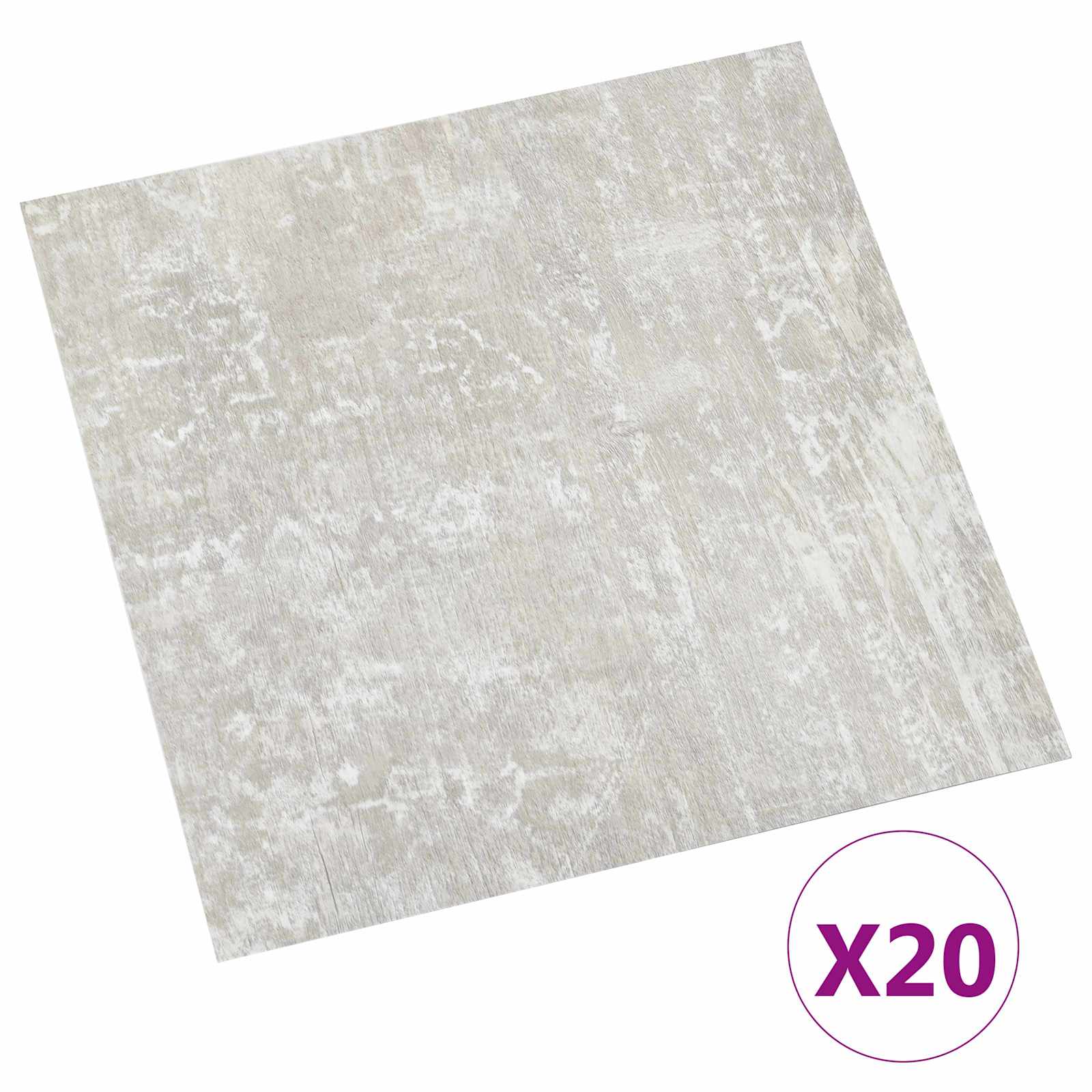 Itsekiinnittyvät Lattialankut 30,5 X 30,5 Cm 20 Pcs