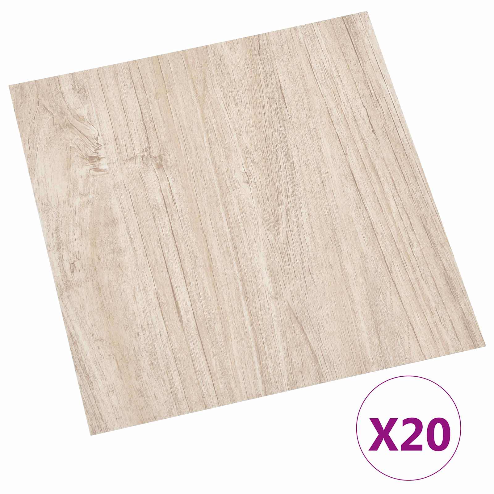 Itsekiinnittyvät Lattialankut 30,5 X 30,5 Cm 20 Pcs