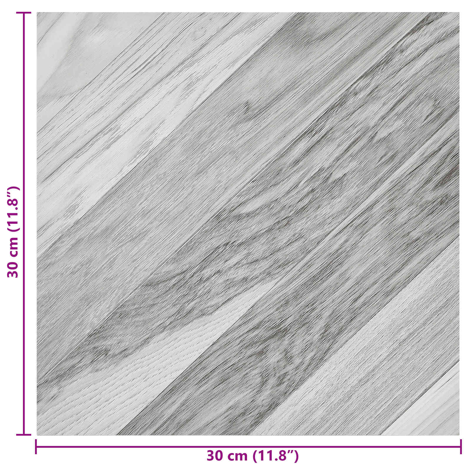 Itsekiinnittyvät Lattialankut 30,5 X 30,5 Cm 20 Pcs