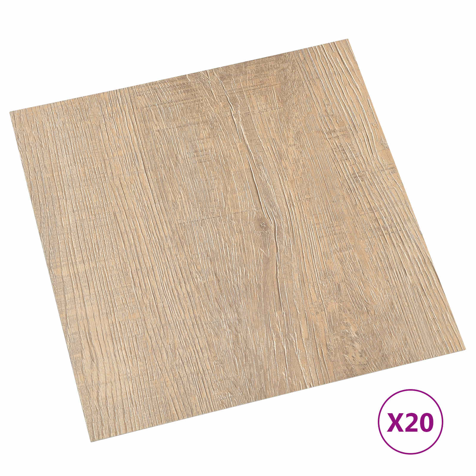 Itsekiinnittyvät Lattialankut 30,5 X 30,5 Cm 20 Pcs