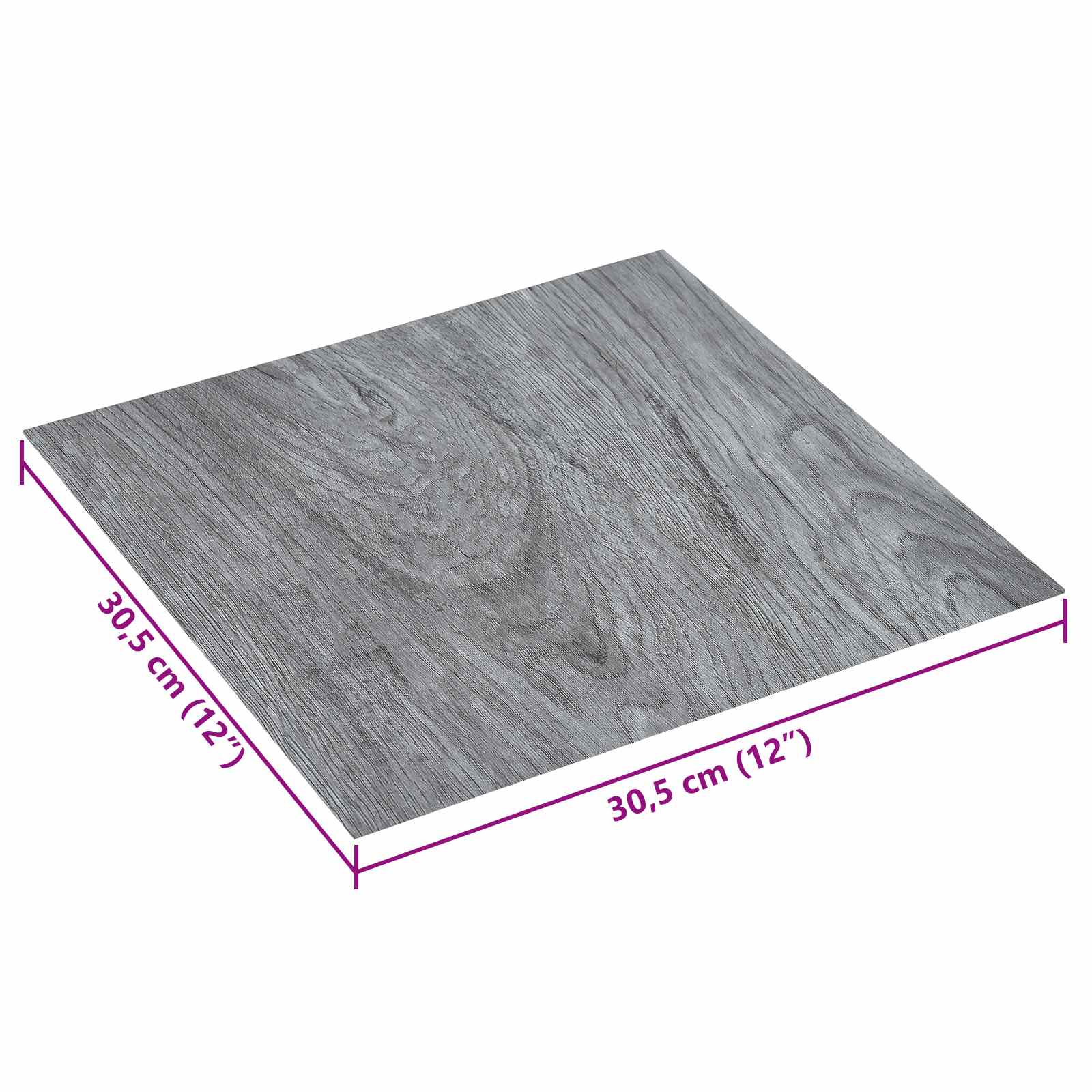 Itsekiinnittyvät Lattialankut 30,5 X 30,5 Cm 20 Pcs