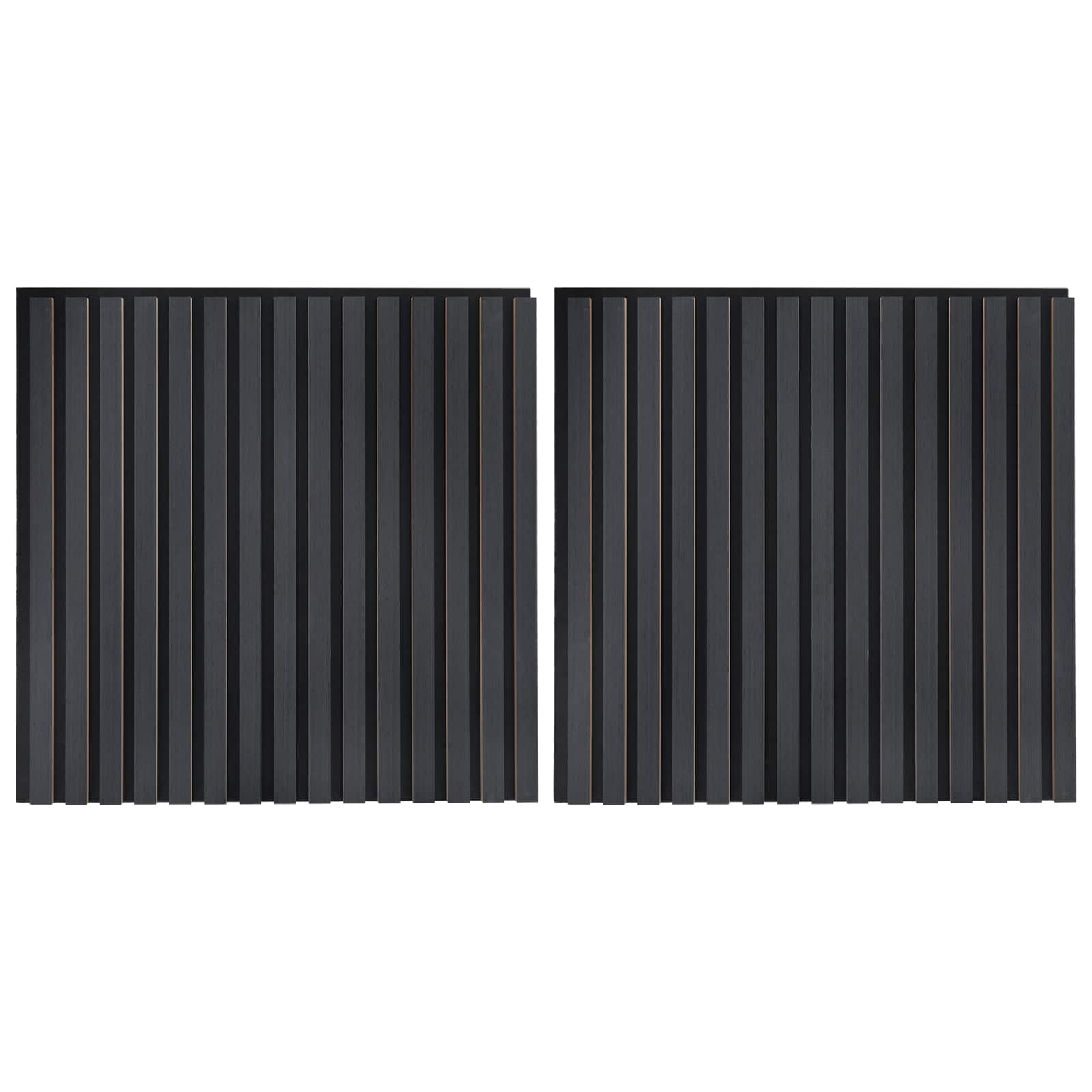 Seinäpaneelit 2 Pcs Antrasiitti 60,5 X 60 Cm