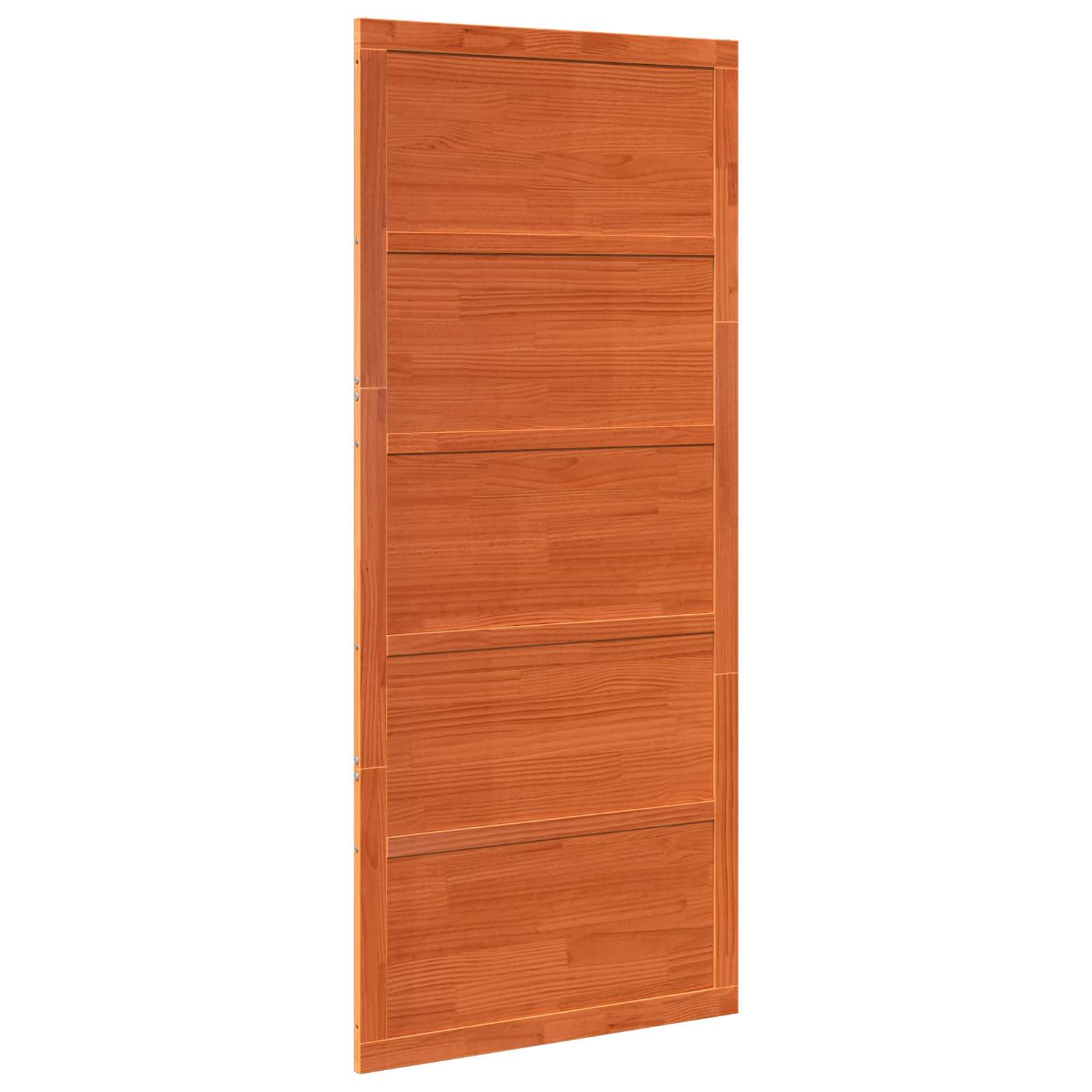 Ladon Ovi Vahanruskea 100 X 2,5 X 208 Cm Täysi Mänty