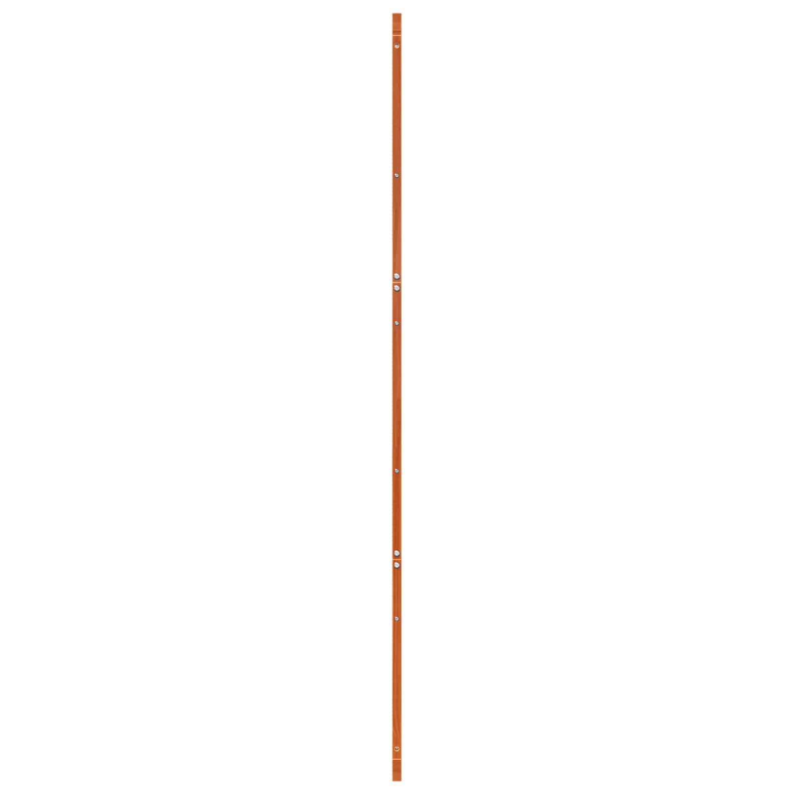 Ladon Ovi Vahanruskea 100 X 2,5 X 208 Cm Täysi Mänty