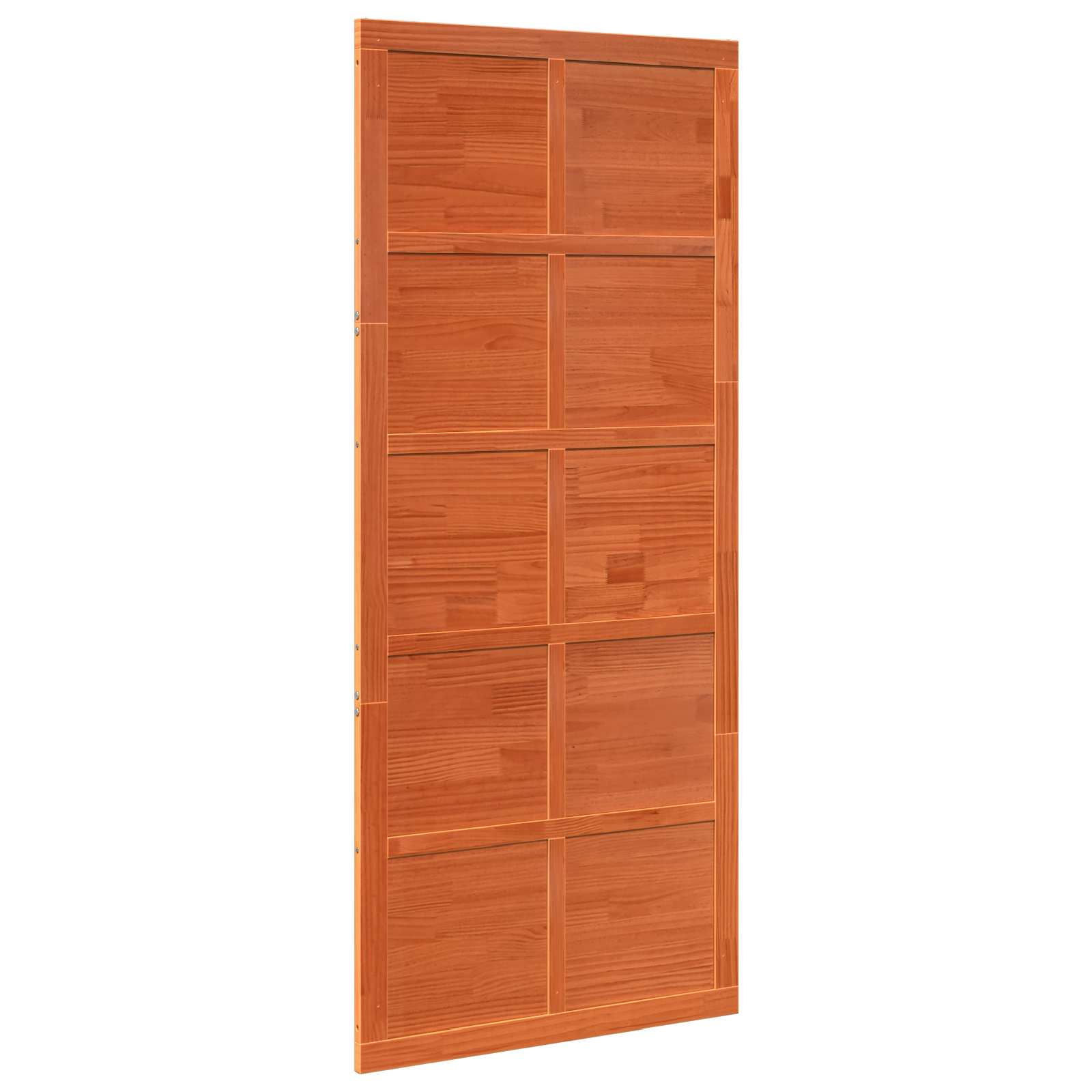 Ladon Ovi Vahanruskea 100 X 2,5 X 208 Cm Täysi Mänty
