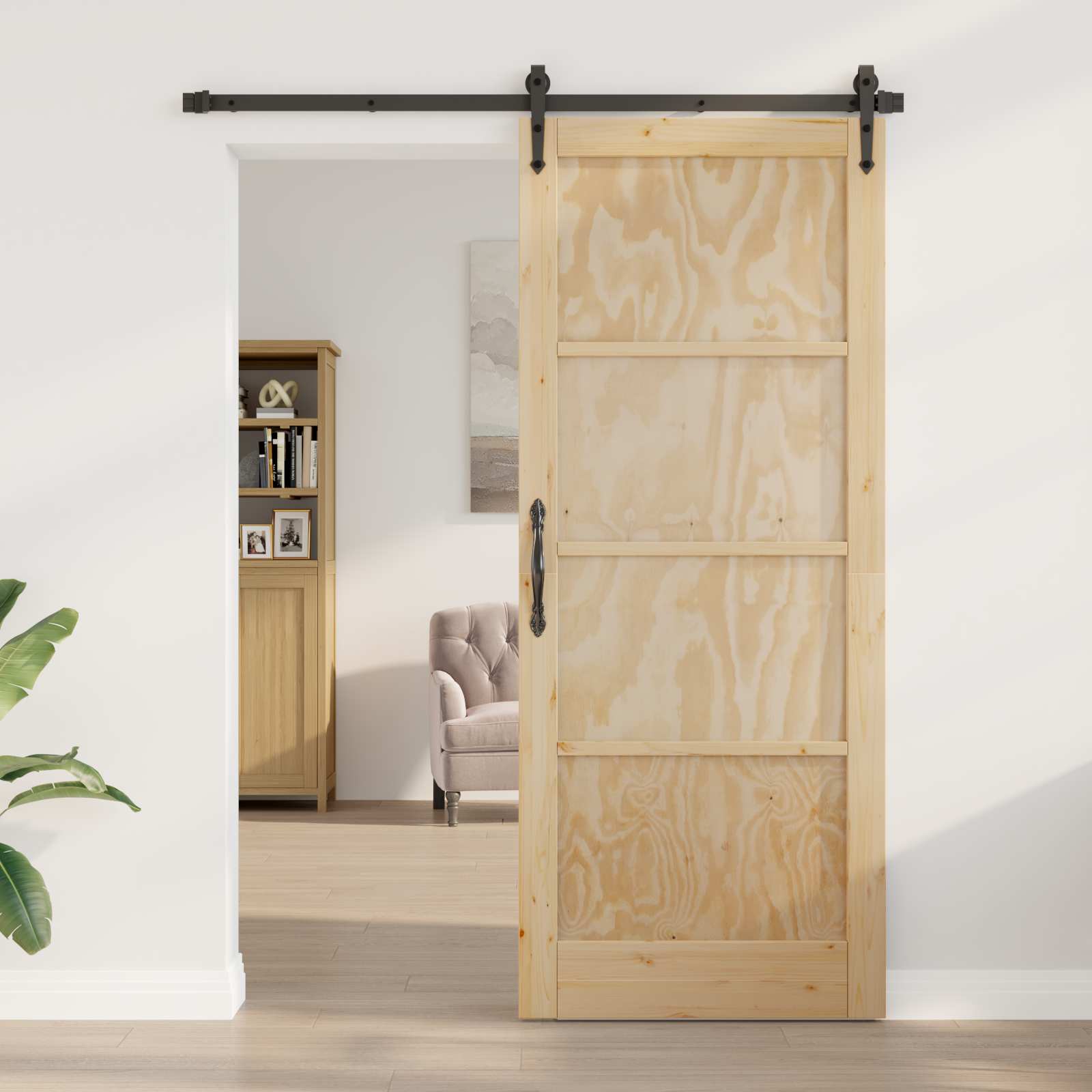 Sisäovi Luonnollinen 86 X 211 Cm Vaneri
