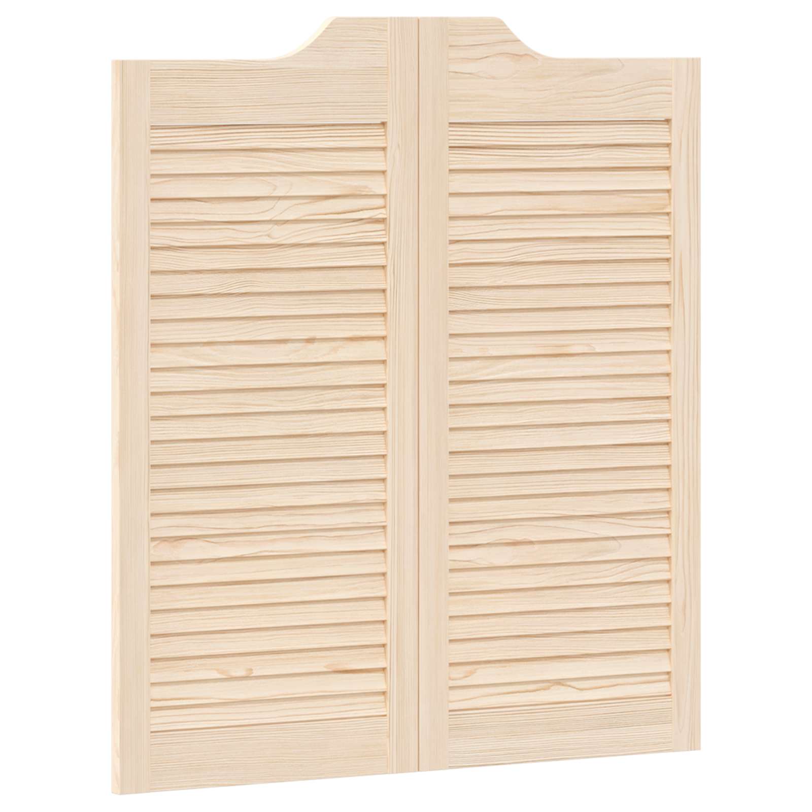Kääntöovet Luonnollinen 90 X 40 Cm Täysi Mänty