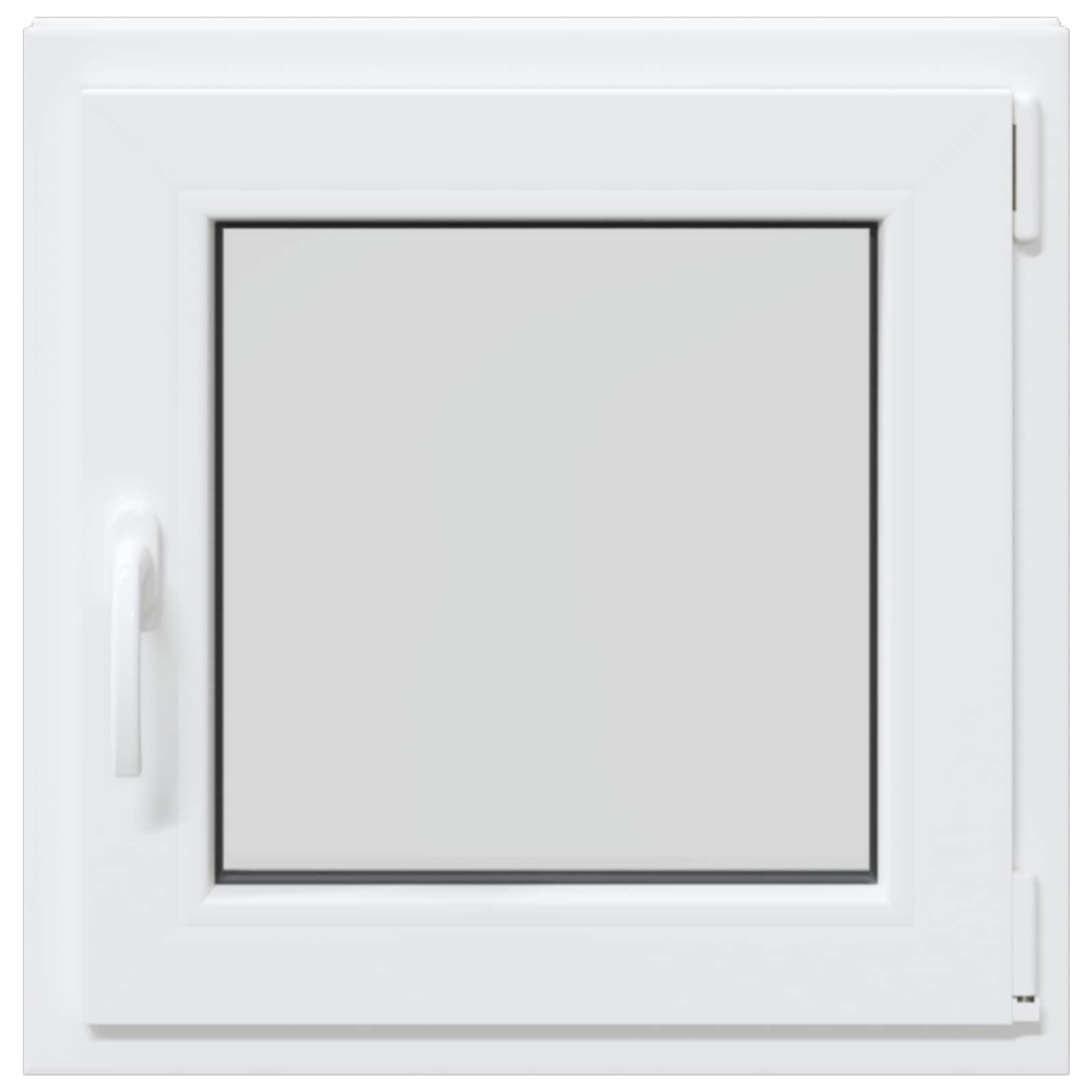 Kellari-Ikkuna Risor 50 X 50 Cm Pvc Ja Lasi Valkoinen
