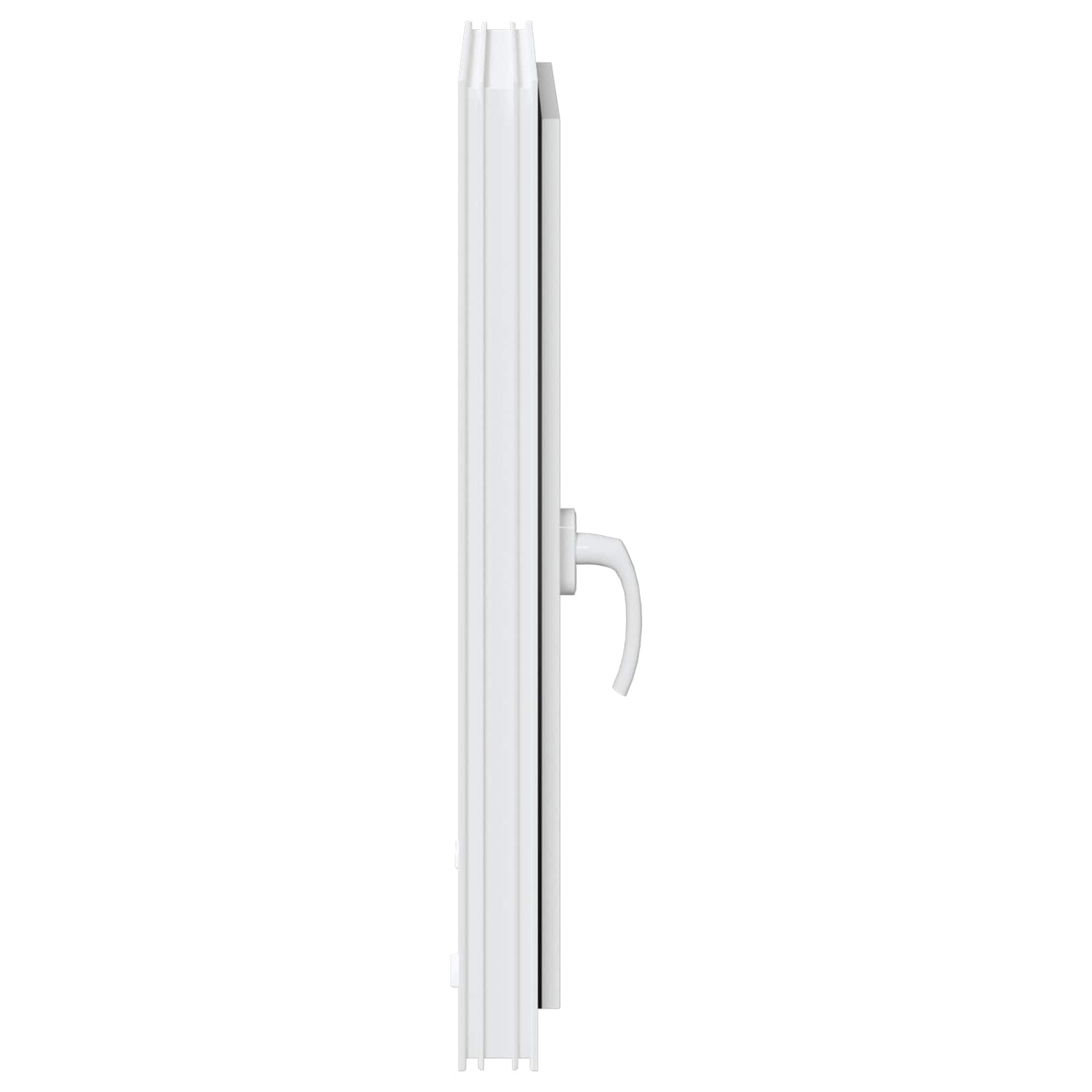 Kellari-Ikkuna Risor 50 X 75 Cm Pvc Ja Lasi Valkoinen
