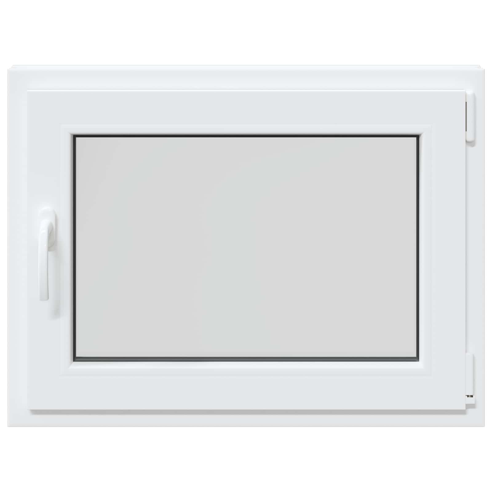 Kellari-Ikkuna Risor 80 X 60 Cm Pvc Ja Lasi Valkoinen