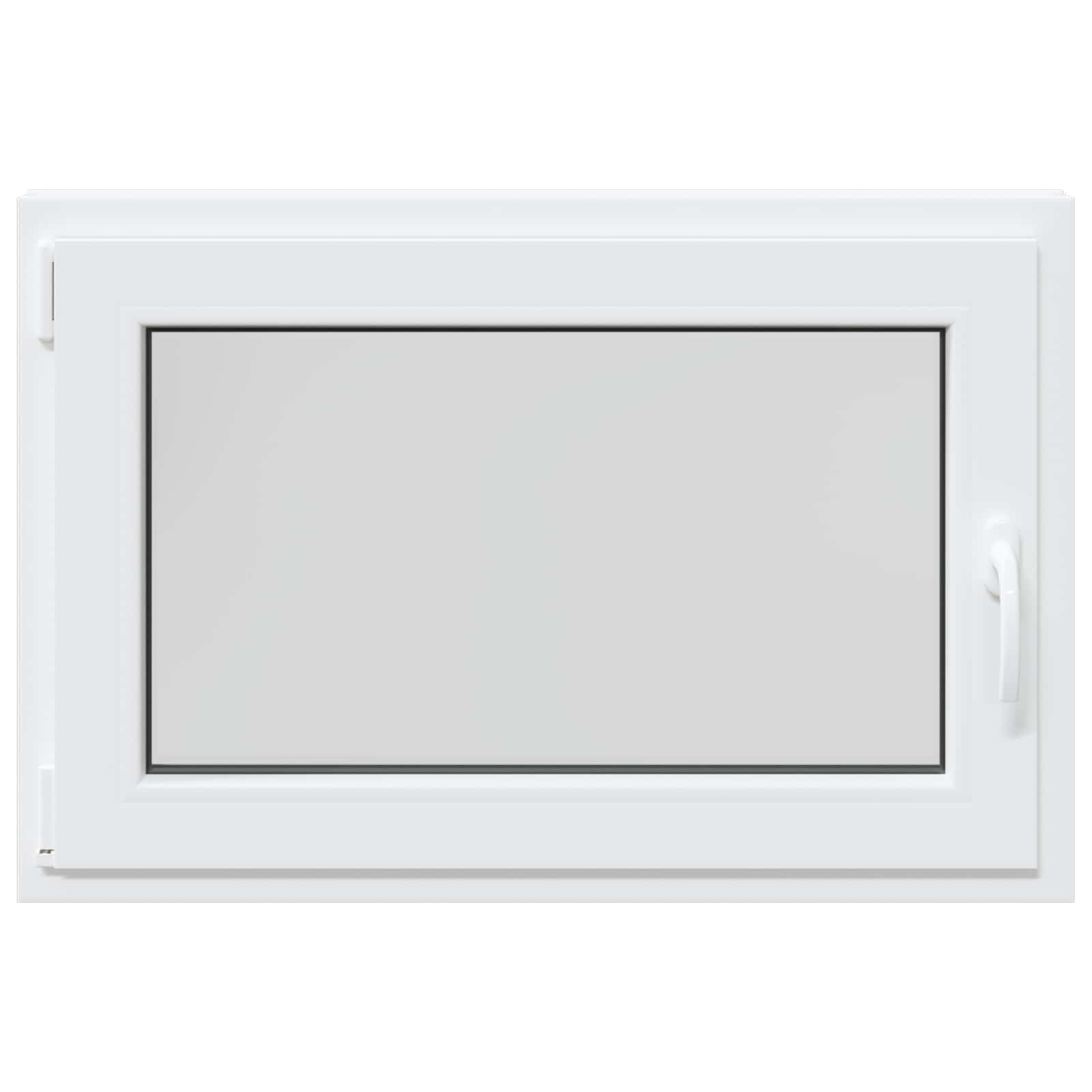 Kellari-Ikkuna Risor 90 X 60 Cm Pvc Ja Lasi Valkoinen