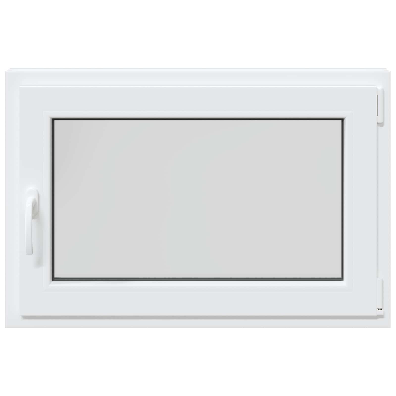 Kellari-Ikkuna Risor 90 X 70 Cm Pvc Ja Lasi Valkoinen