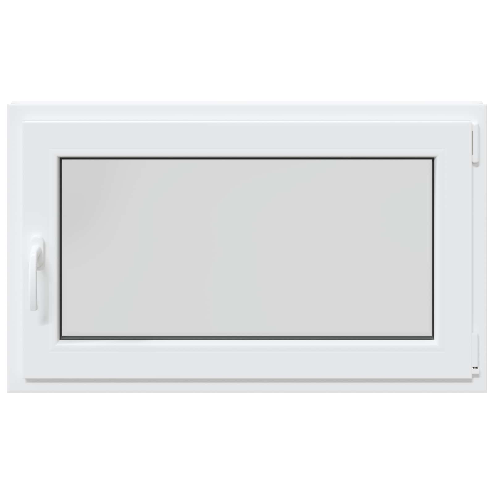 Kellari-Ikkuna Risor 100 X 60 Cm Pvc Ja Lasi Valkoinen