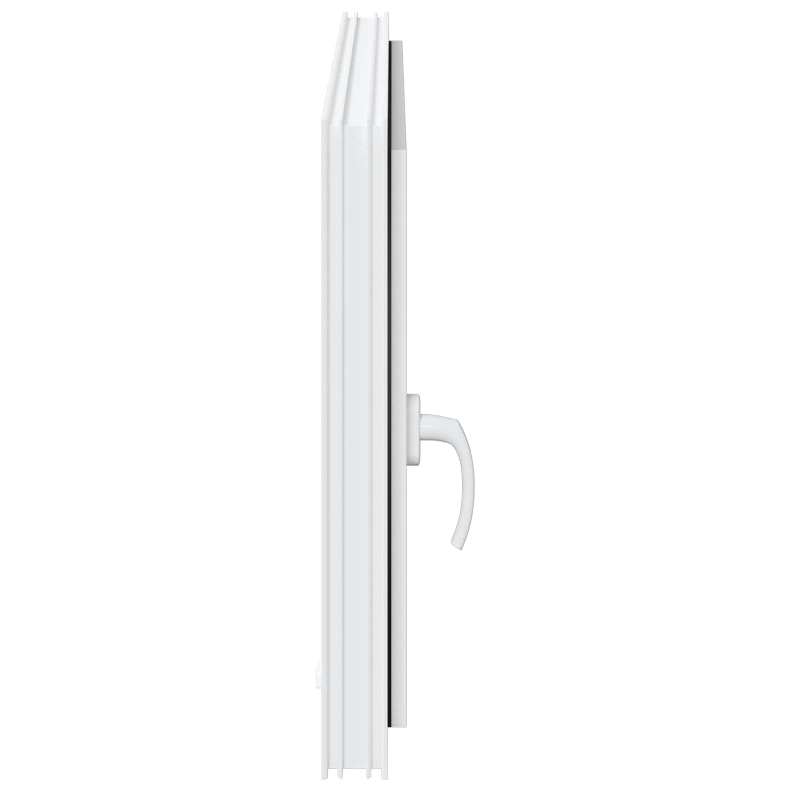 Kellari-Ikkuna Risor 100 X 60 Cm Pvc Ja Lasi Valkoinen