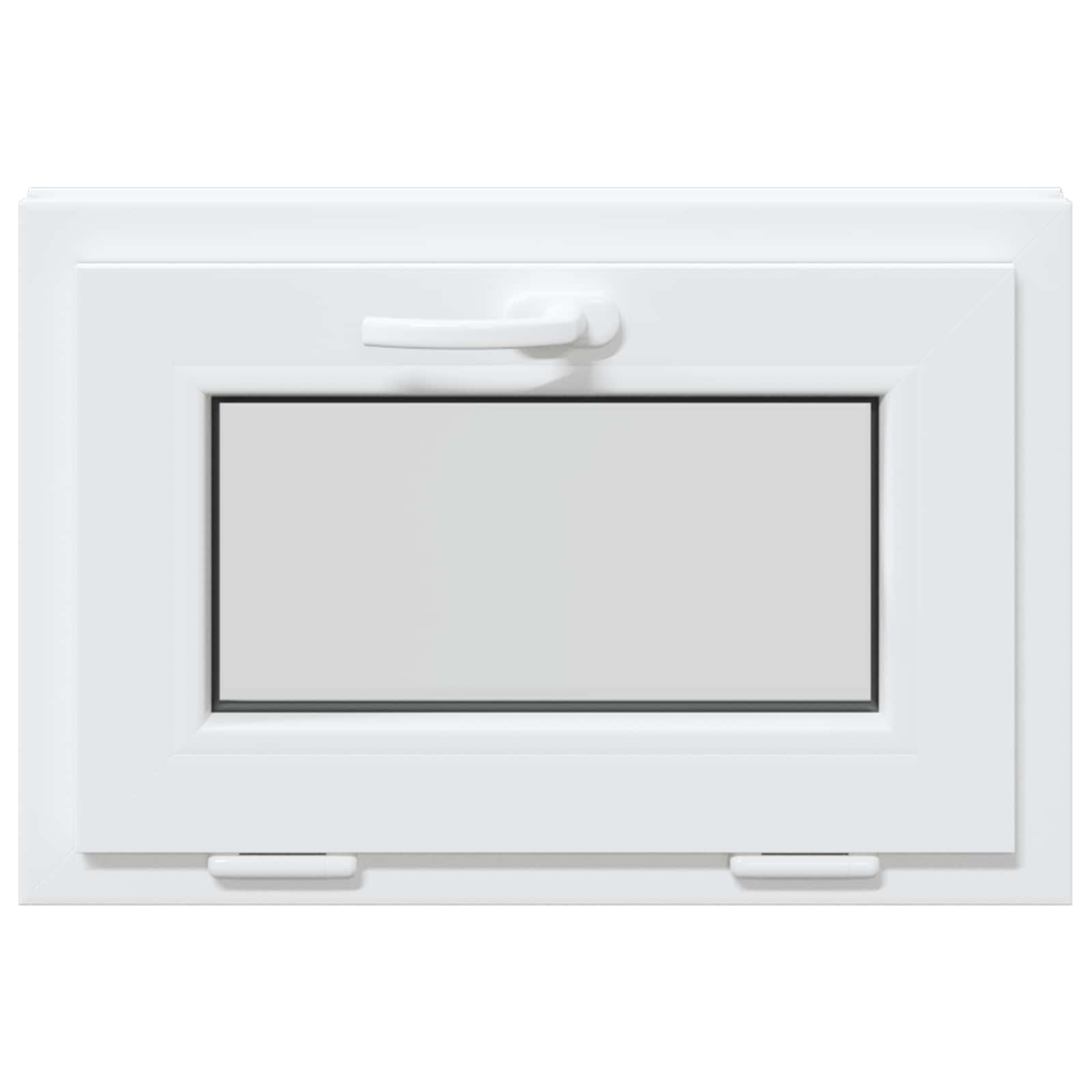 Kellari-Ikkuna Risor 60 X 40 Cm Pvc Ja Lasi Valkoinen