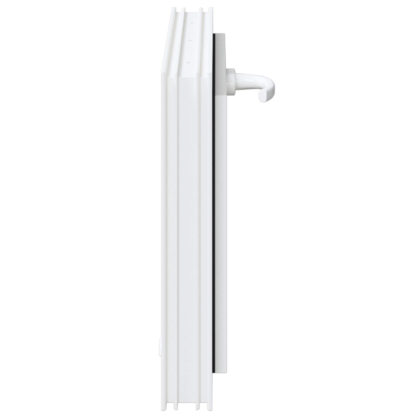 Kellari-Ikkuna Risor 60 X 40 Cm Pvc Ja Lasi Valkoinen