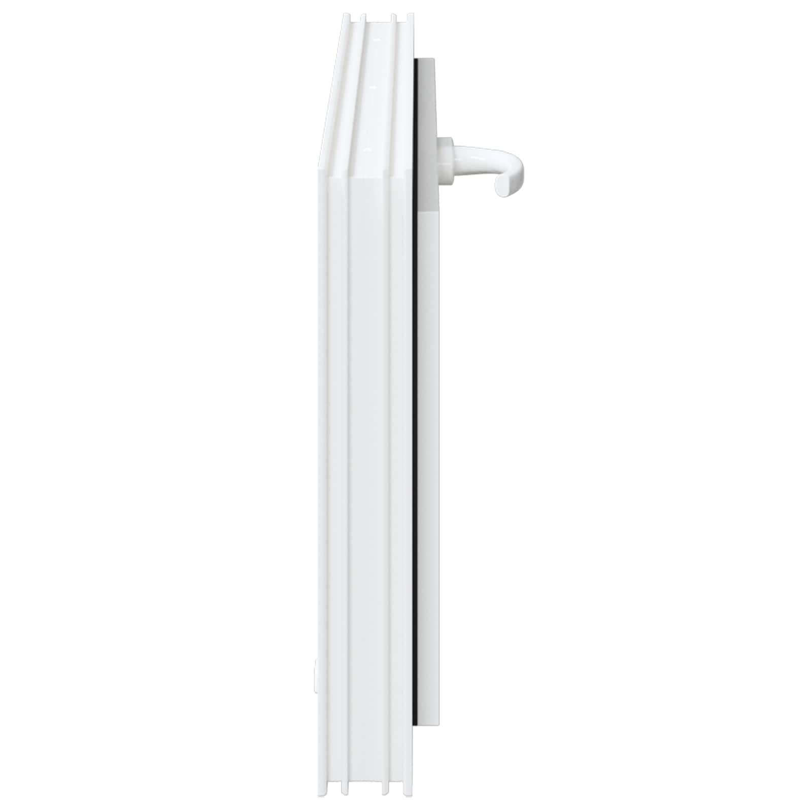 Kellari-Ikkuna Risor 80 X 40 Cm Pvc Ja Lasi Valkoinen