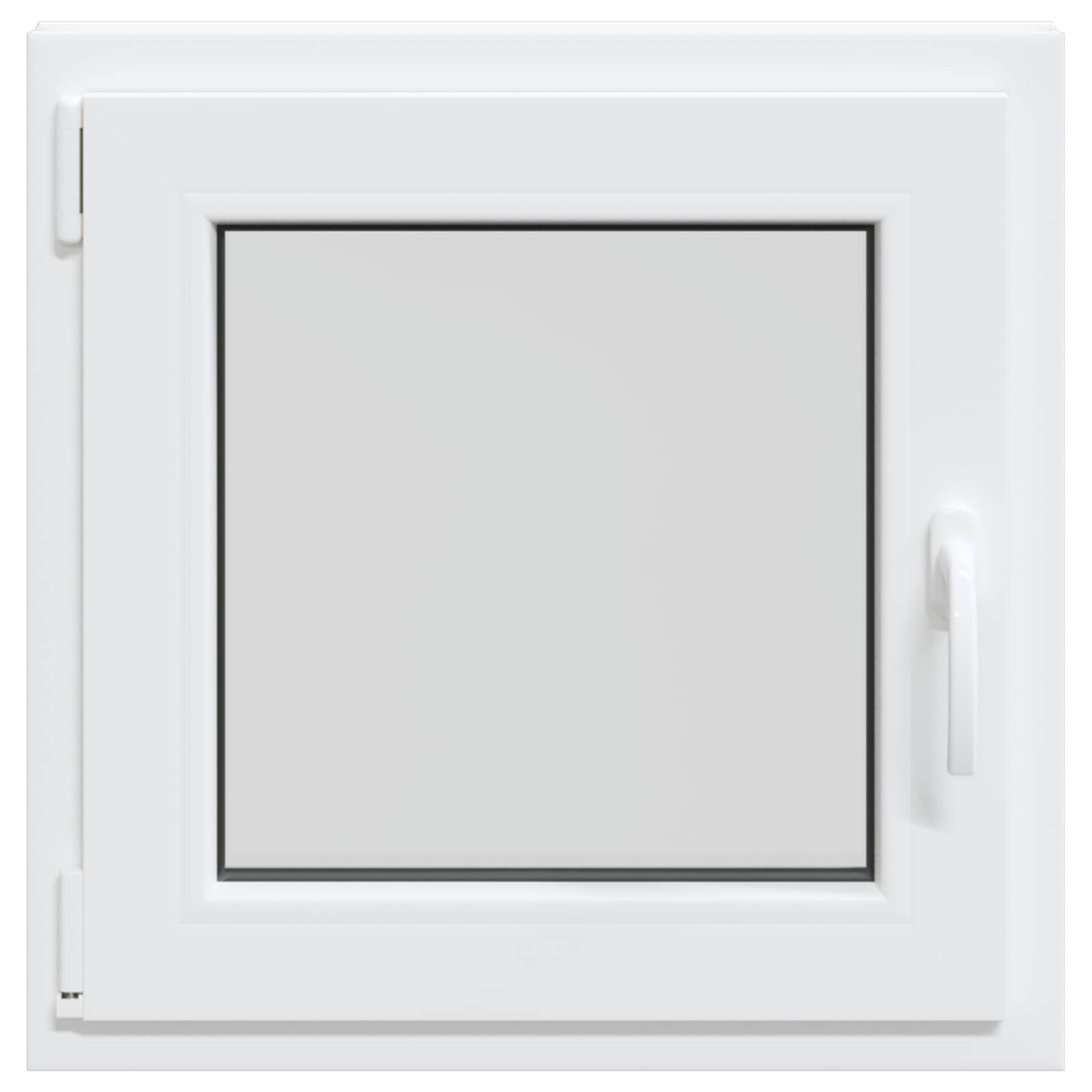 Kellari-Ikkuna Risor 60 X 60 Cm Pvc Ja Lasi Valkoinen