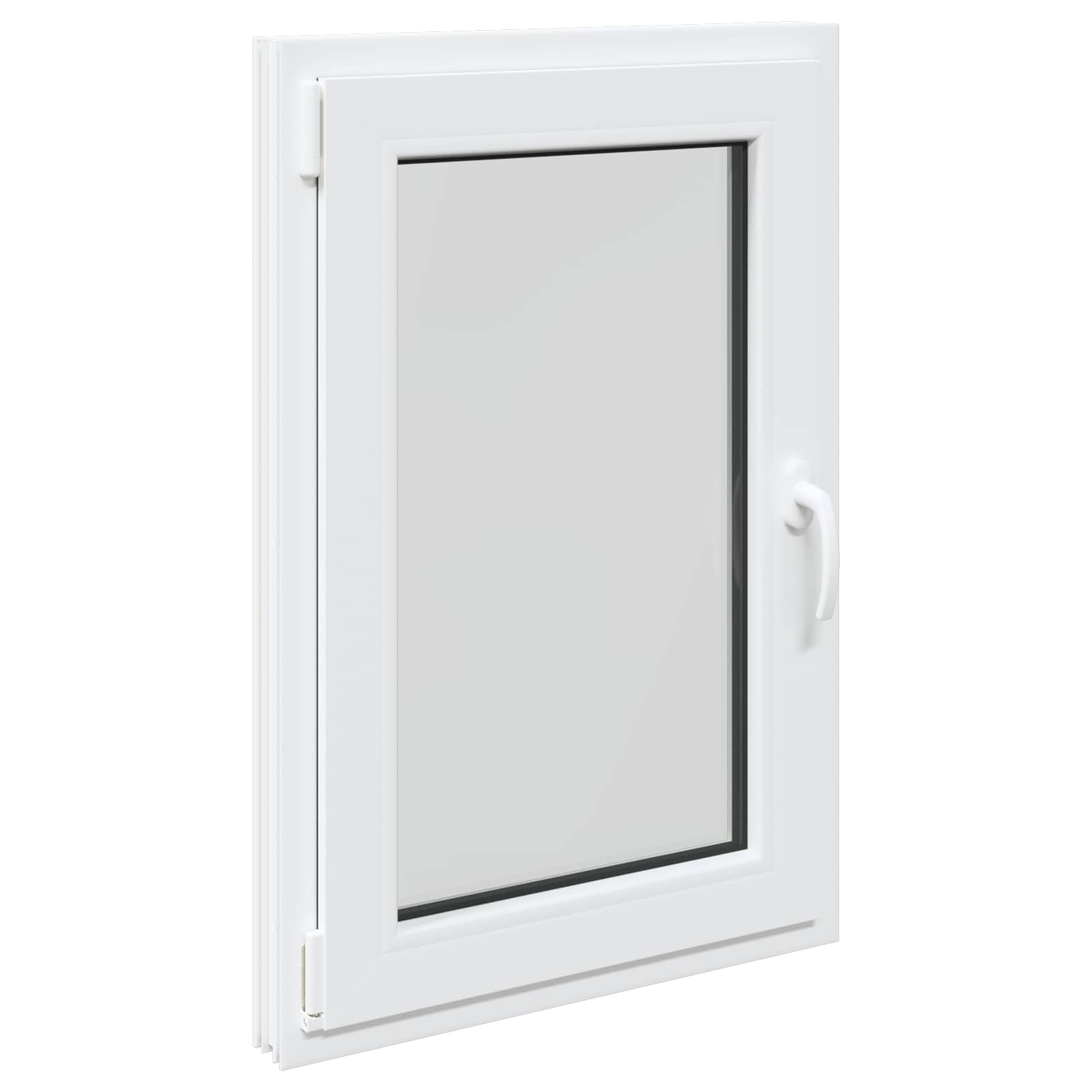 Kellari-Ikkuna Risor 60 X 90 Cm Pvc Ja Lasi Valkoinen