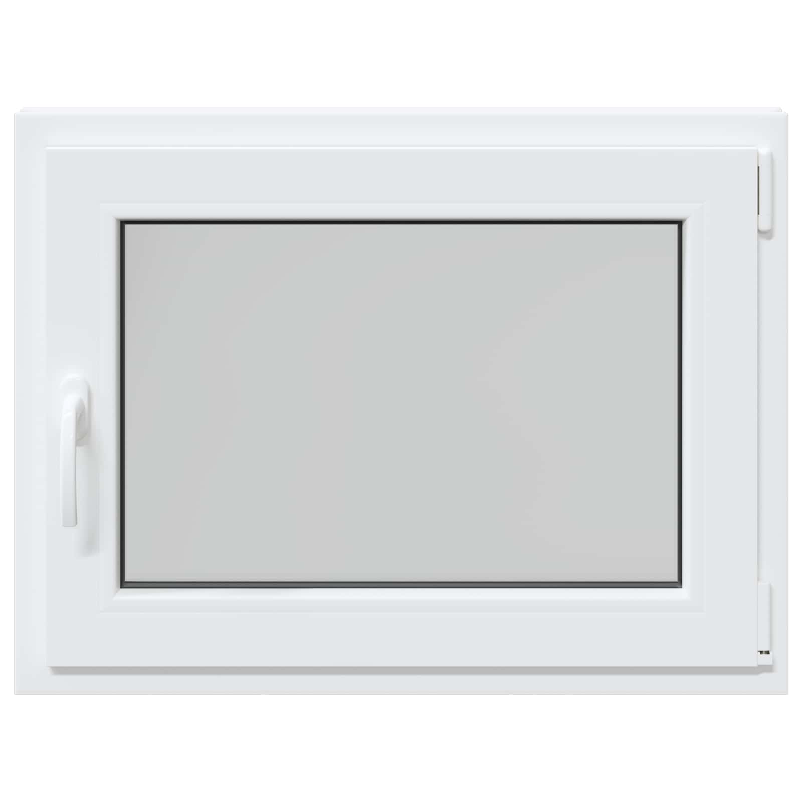Kellari-Ikkuna Risor 80 X 60 Cm Pvc Ja Lasi Valkoinen