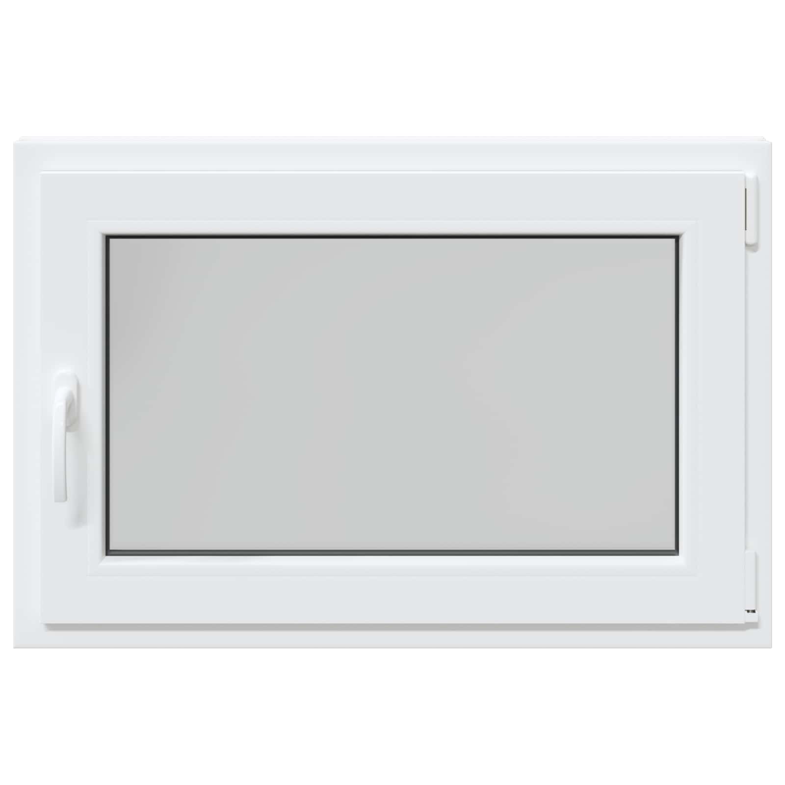 Kellari-Ikkuna Risor 90 X 70 Cm Pvc Ja Lasi Valkoinen