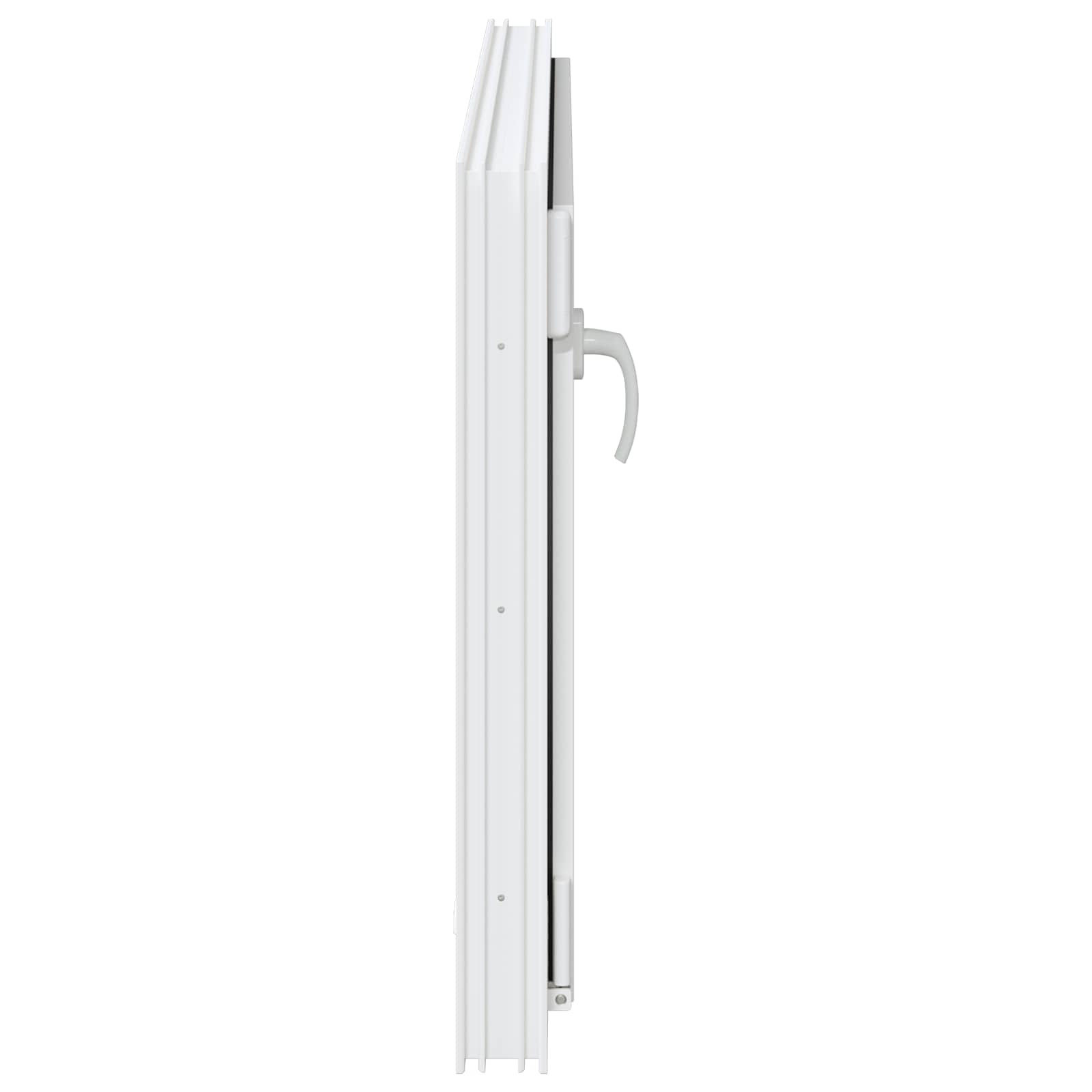 Kellari-Ikkuna Risor 100 X 60 Cm Pvc Ja Lasi Valkoinen