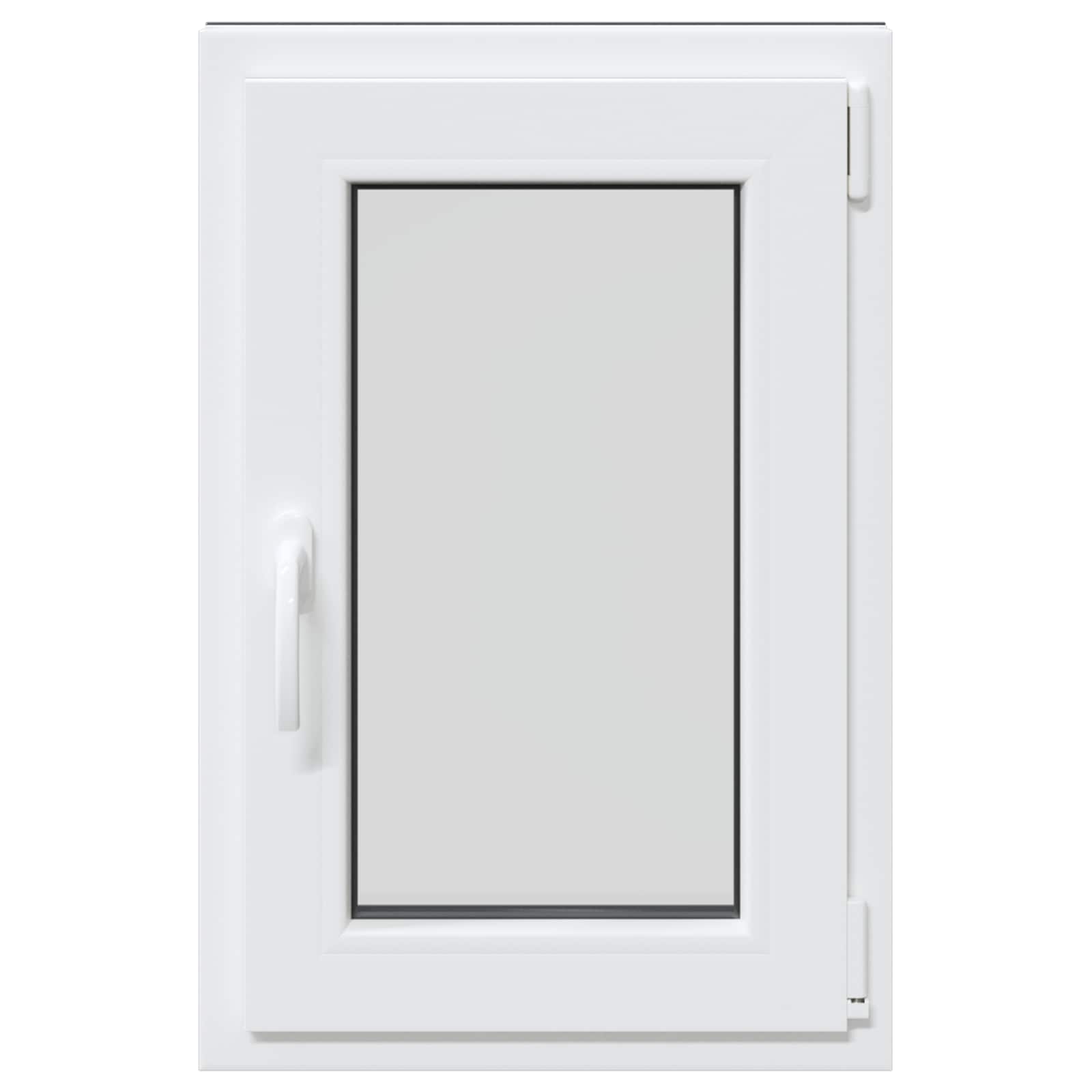 Kellari-Ikkuna Risor 50 X 75 Cm Pvc Ja Lasi Antrasiitti
