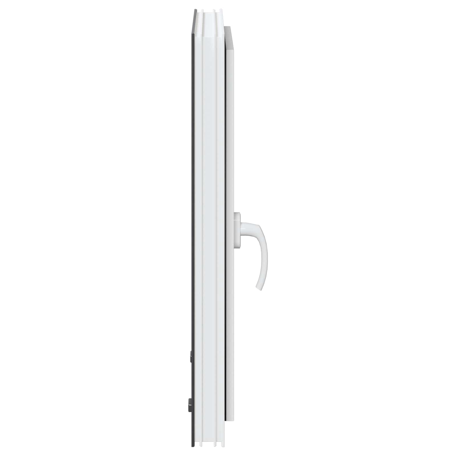 Kellari-Ikkuna Risor 50 X 75 Cm Pvc Ja Lasi Antrasiitti