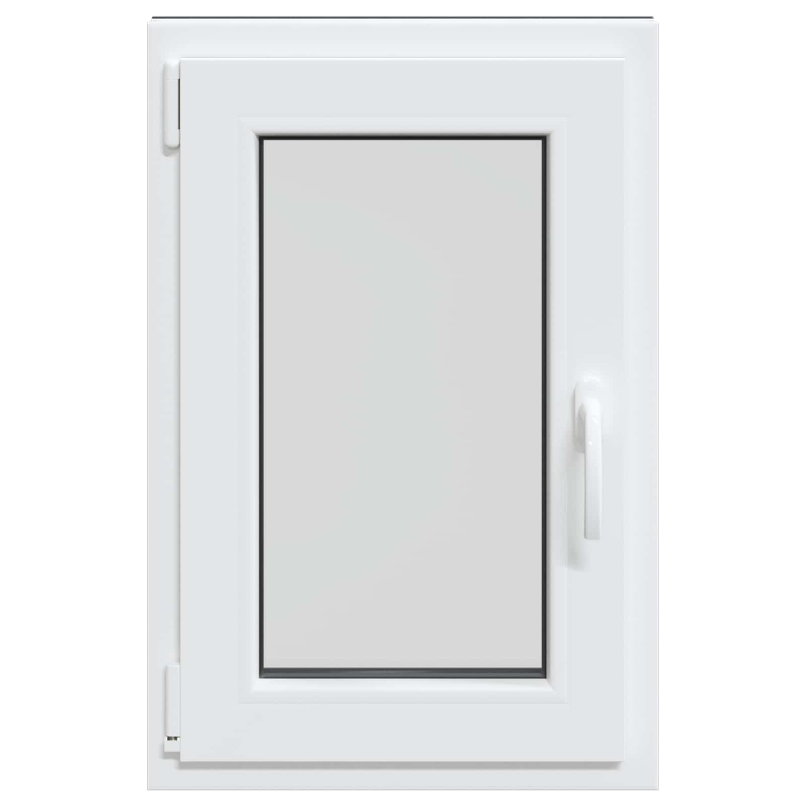 Kellari-Ikkuna Risor 50 X 75 Cm Pvc Ja Lasi Antrasiitti