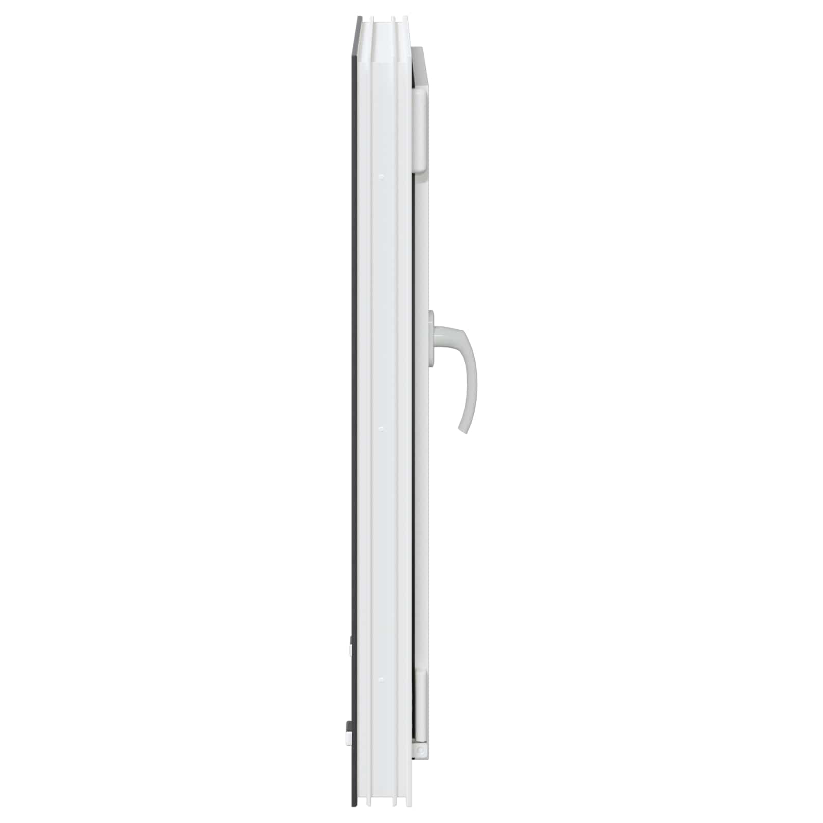 Kellari-Ikkuna Risor 50 X 75 Cm Pvc Ja Lasi Antrasiitti