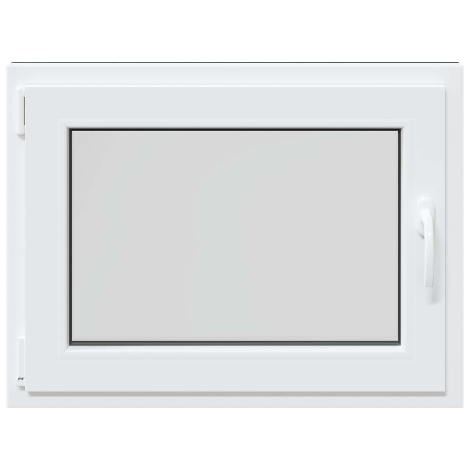 Kellari-Ikkuna Risor 80 X 60 Cm Pvc Ja Lasi Antrasiitti