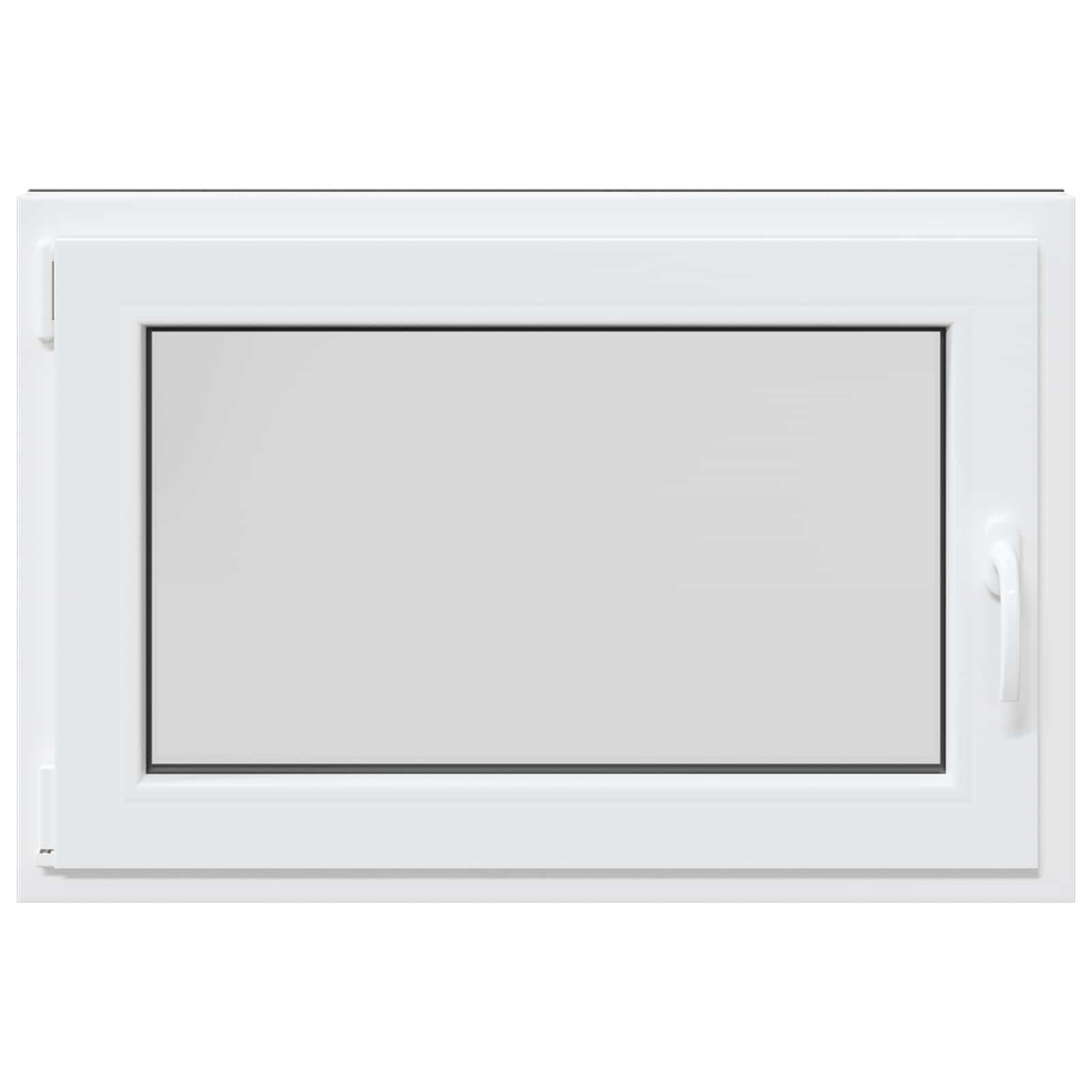 Kellari-Ikkuna Risor 90 X 50 Cm Pvc Ja Lasi Antrasiitti