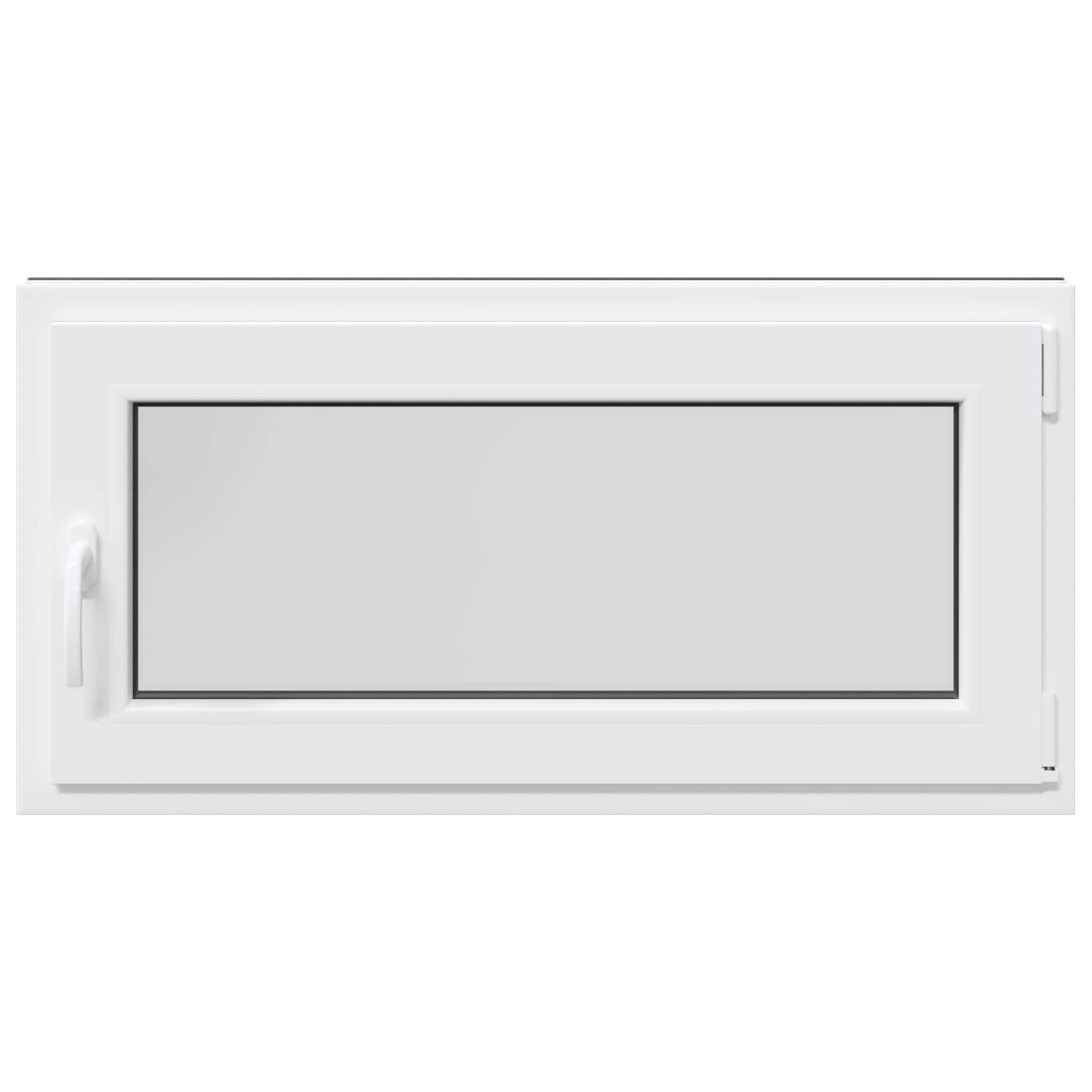 Kellari-Ikkuna Risor 100 X 50 Cm Pvc Ja Lasi Antrasiitti