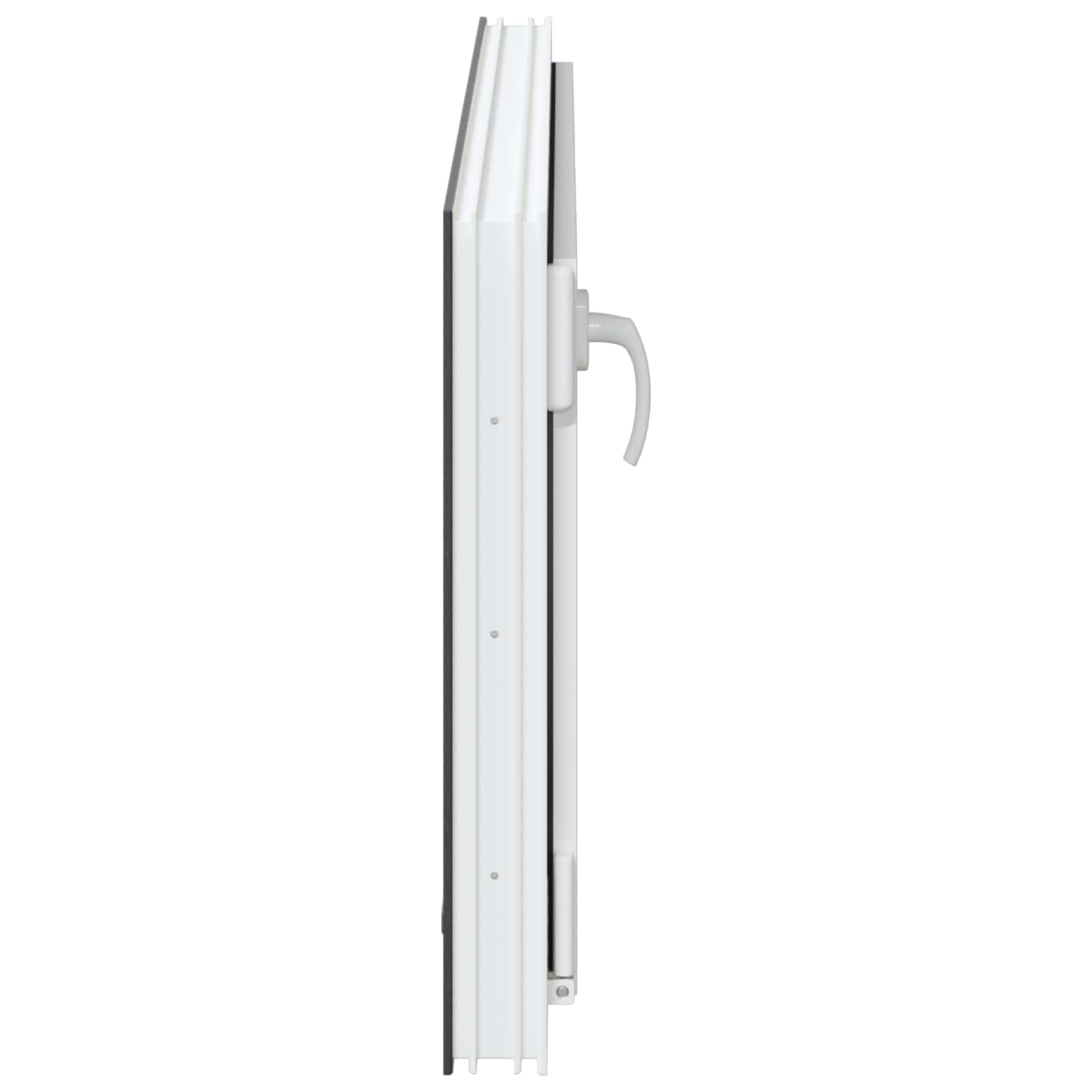 Kellari-Ikkuna Risor 100 X 50 Cm Pvc Ja Lasi Antrasiitti