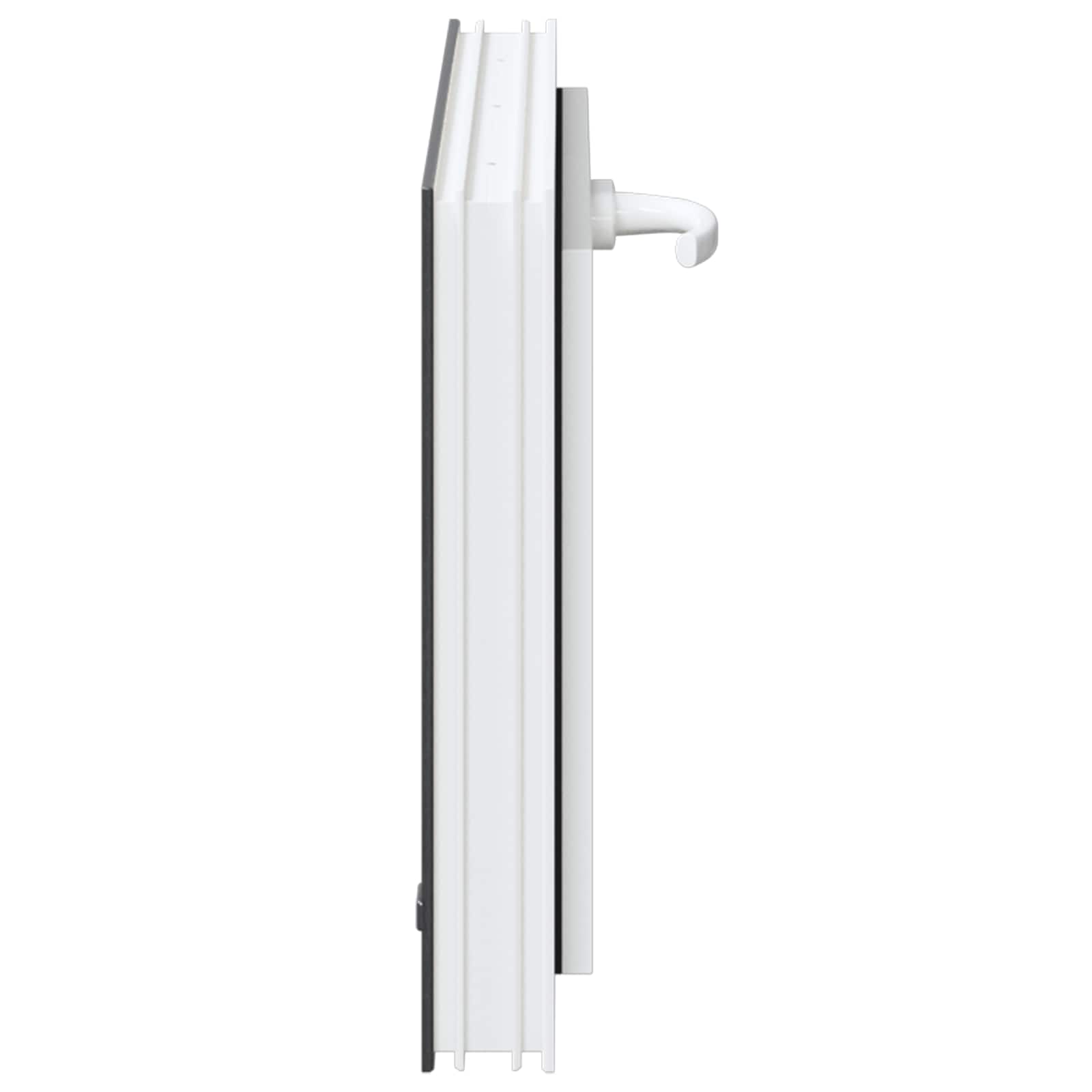Kellari-Ikkuna Risor 60 X 40 Cm Pvc Ja Lasi Antrasiitti