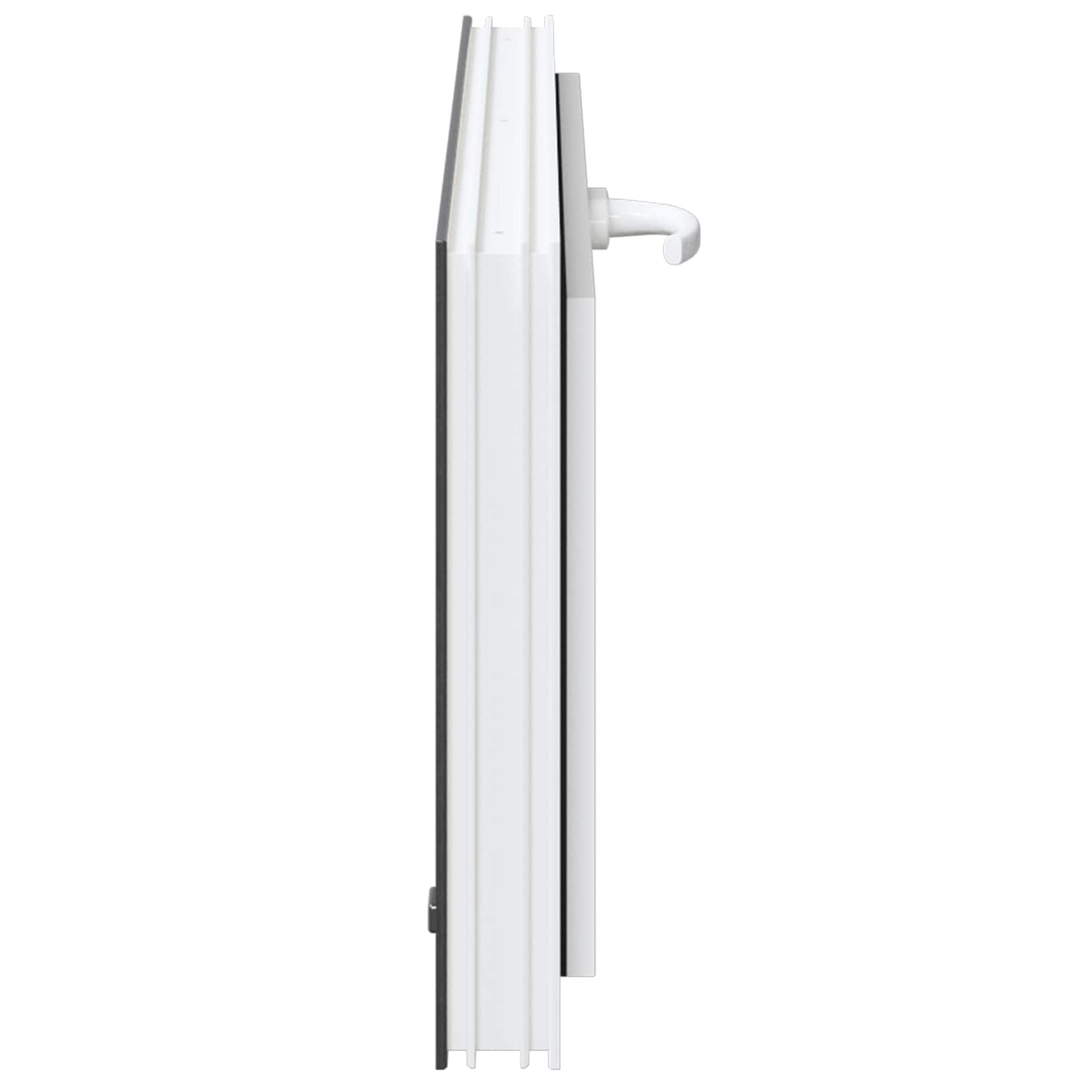 Kellari-Ikkuna Risor 90 X 40 Cm Pvc Ja Lasi Antrasiitti
