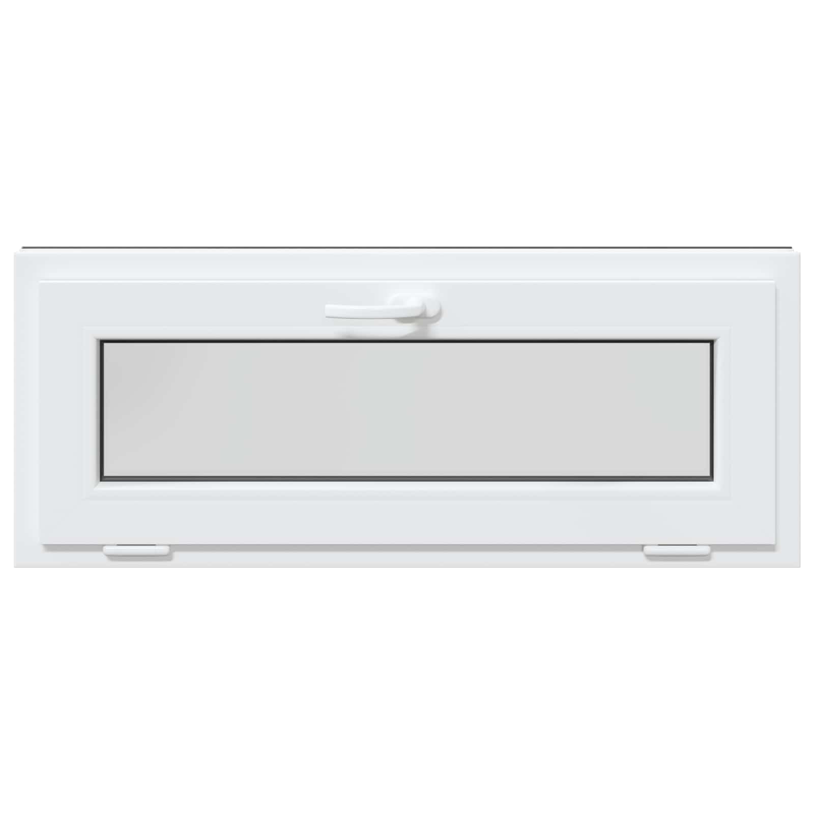Kellari-Ikkuna Risor 110 X 40 Cm Pvc Ja Lasi Antrasiitti