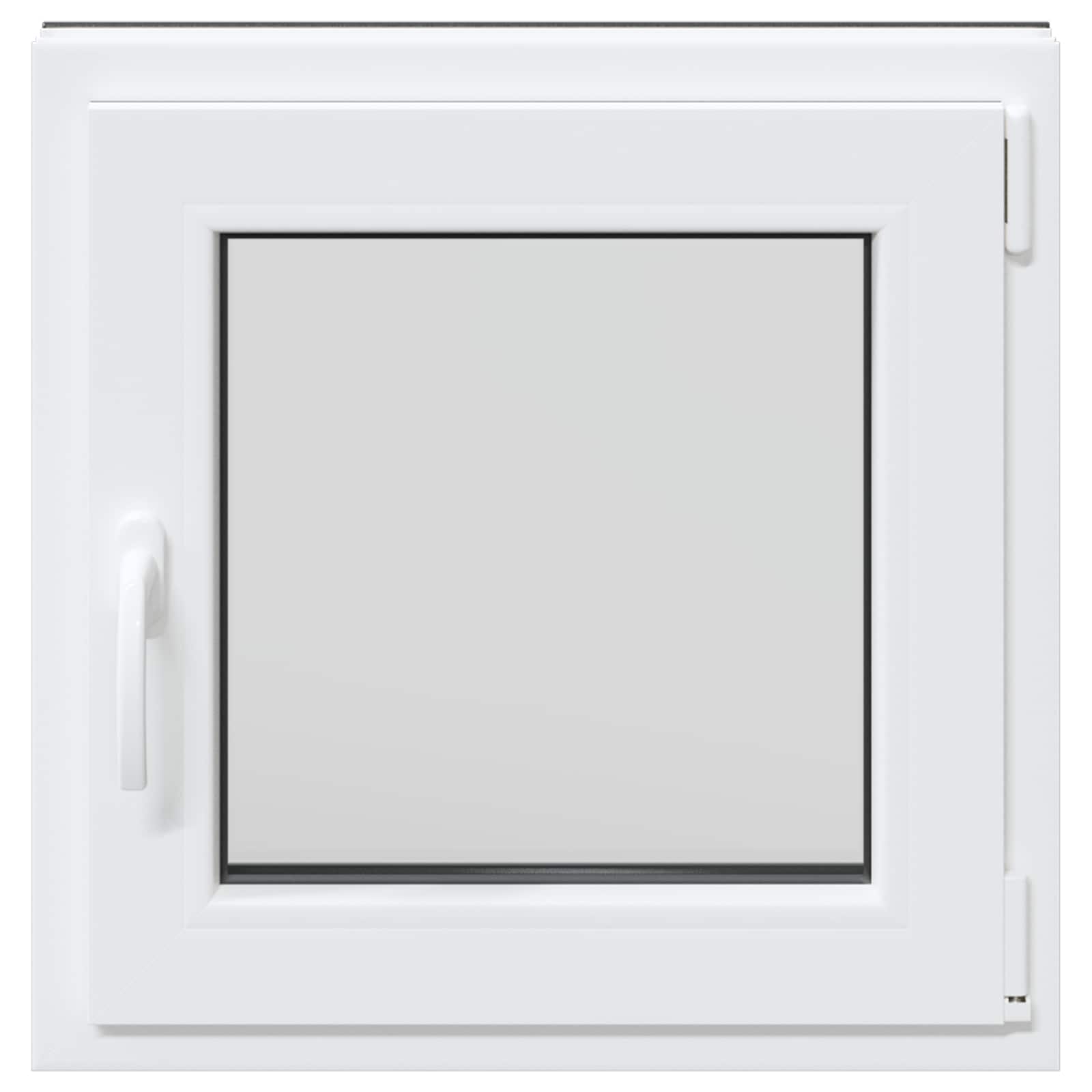 Kellari-Ikkuna Risor 50 X 50 Cm Pvc Ja Lasi Antrasiitti