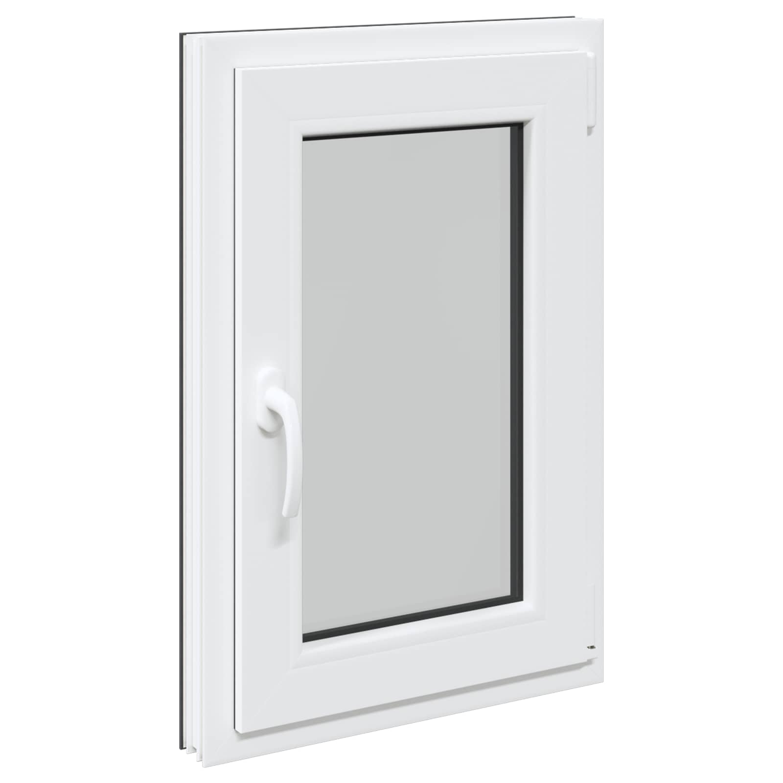 Kellari-Ikkuna Risor 50 X 75 Cm Pvc Ja Lasi