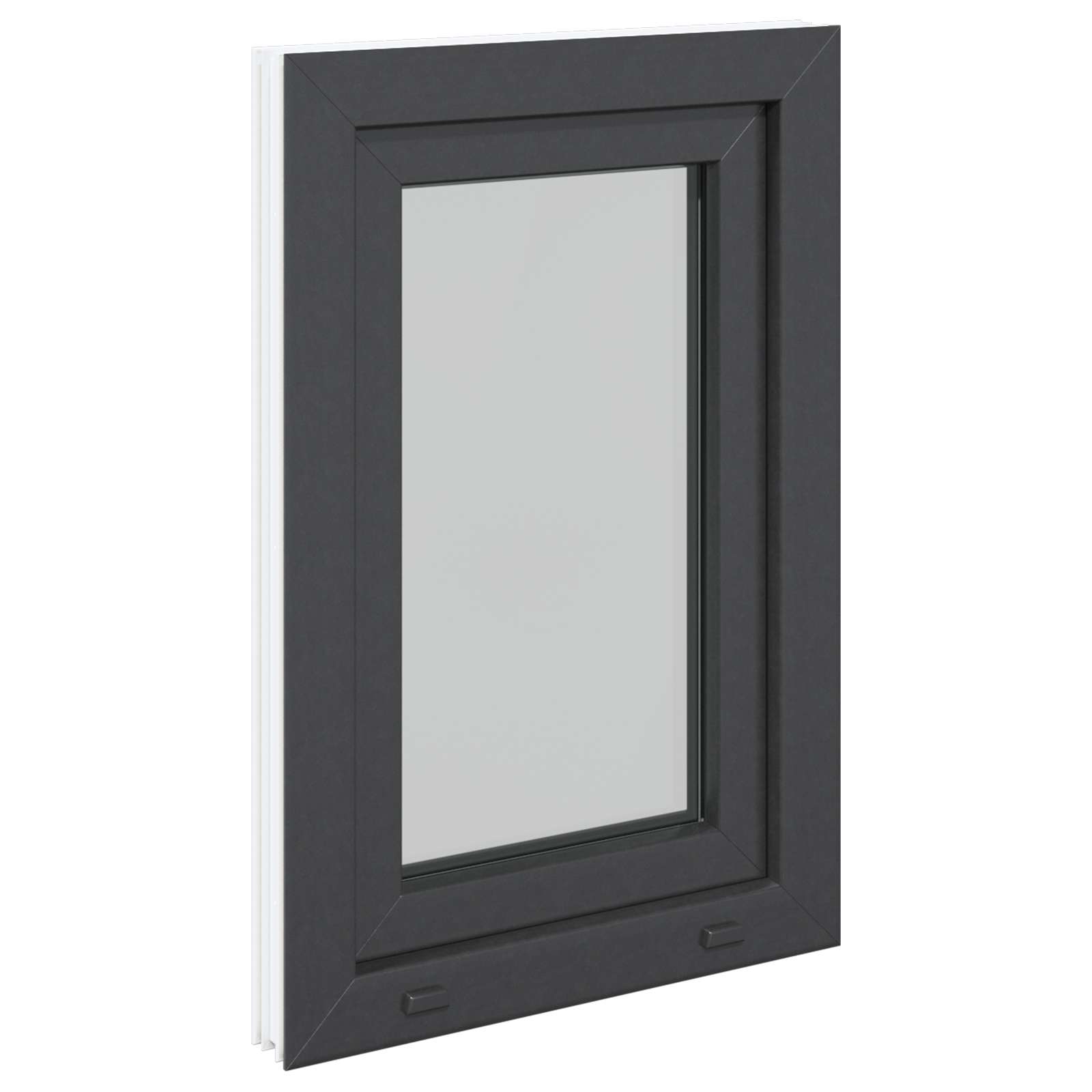 Kellari-Ikkuna Risor 50 X 75 Cm Pvc Ja Lasi