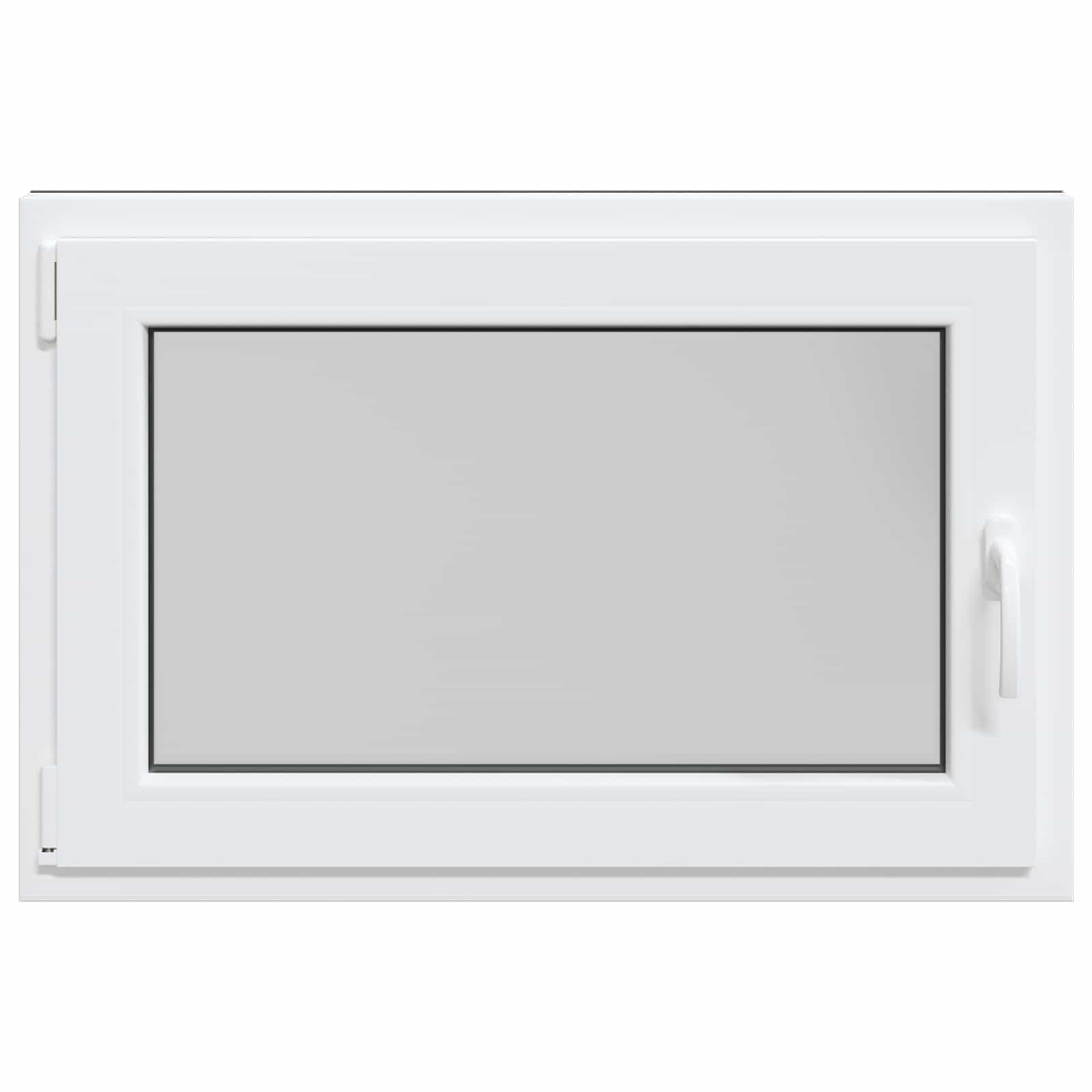 Kellari-Ikkuna Risor 90 X 50 Cm Pvc Ja Lasi Antrasiitti