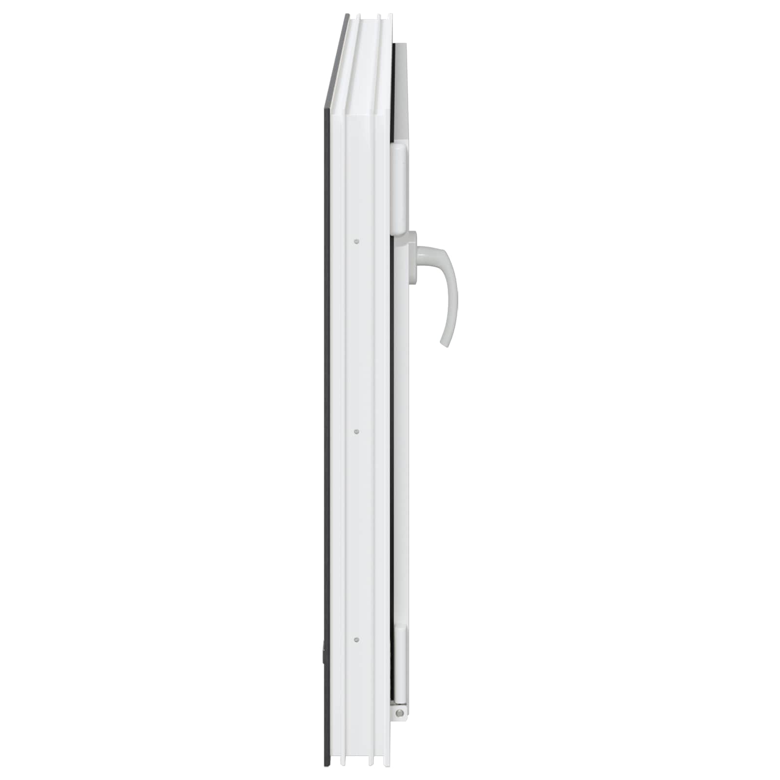 Kellari-Ikkuna Risor 90 X 60 Cm Pvc Ja Lasi Antrasiitti