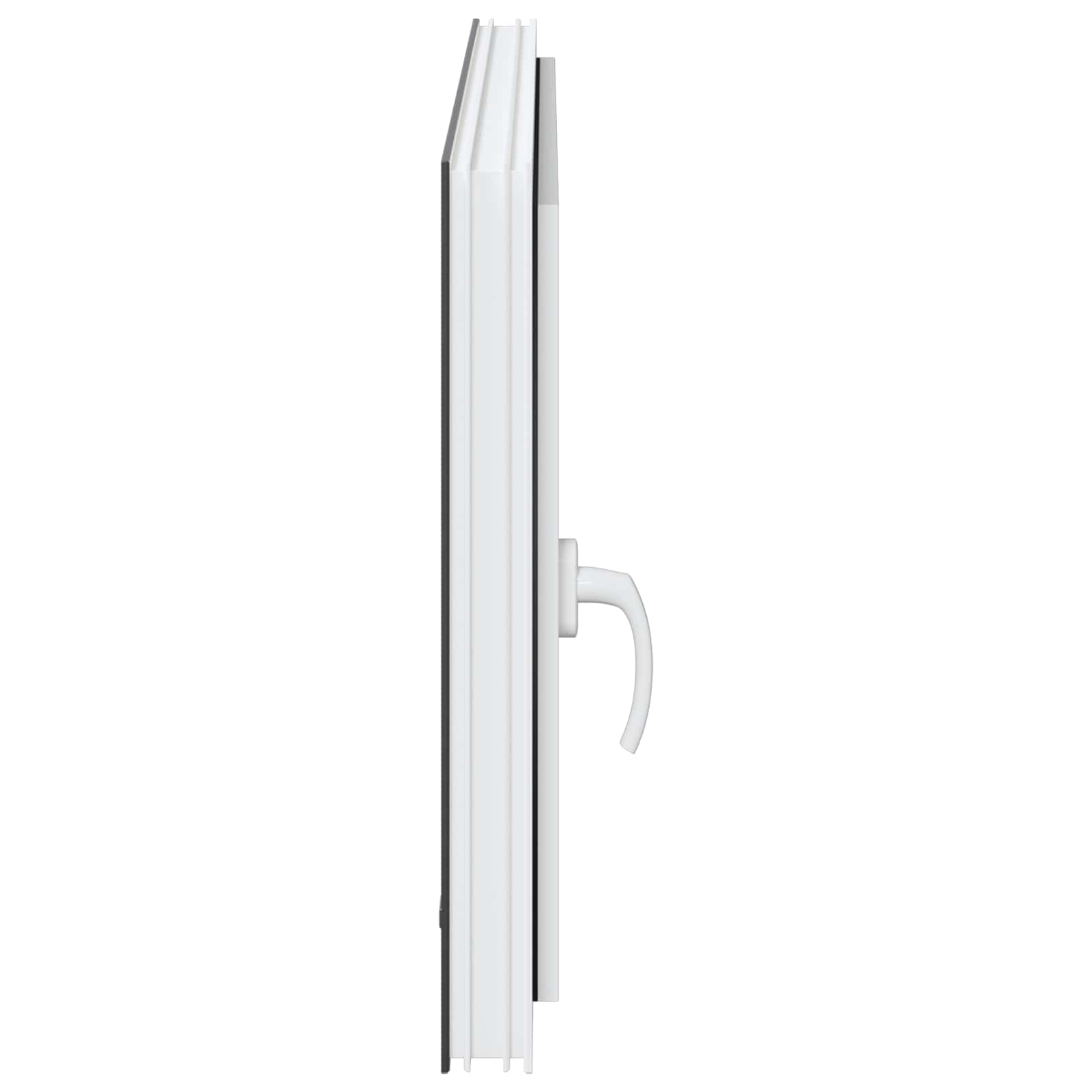 Kellari-Ikkuna Risor 100 X 70 Cm Pvc Ja Lasi Antrasiitti
