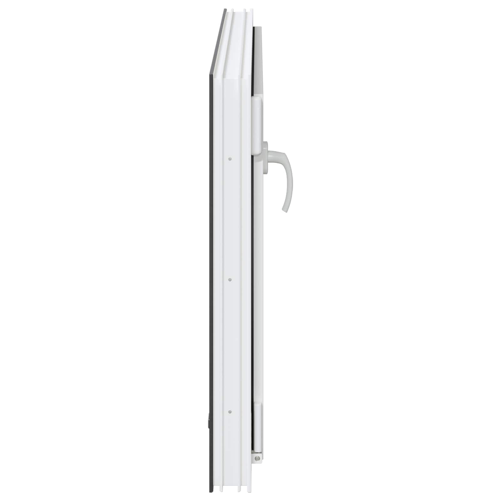 Kellari-Ikkuna Risor 100 X 70 Cm Pvc Ja Lasi Antrasiitti