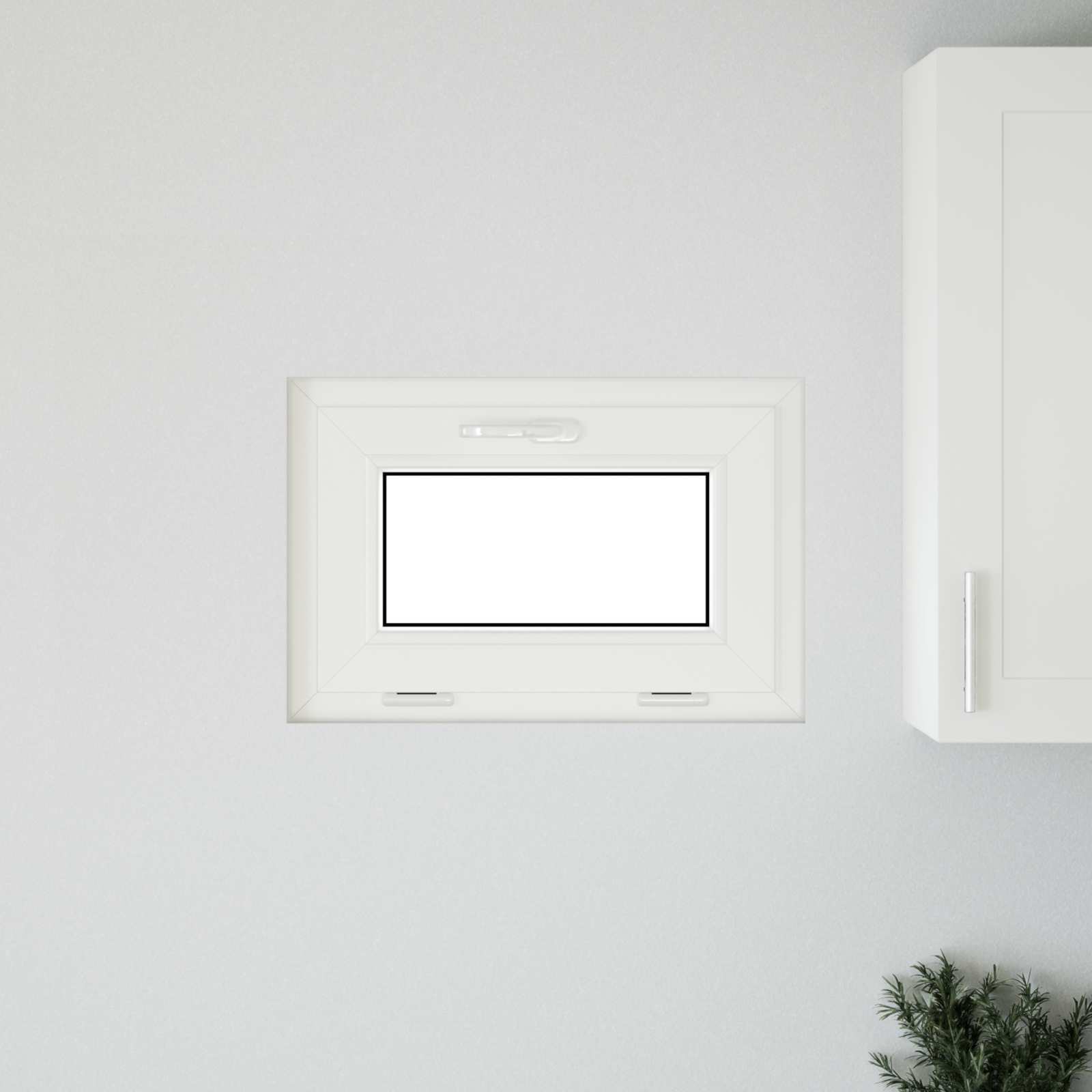 Kellari-Ikkuna Risor 60 X 40 Cm Pvc Ja Lasi Antrasiitti